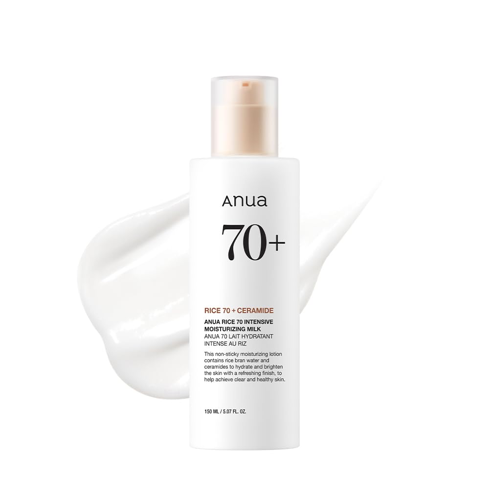 ANUA Rice 70 Intensive Moisturizing Milk, 5.07 fl.oz