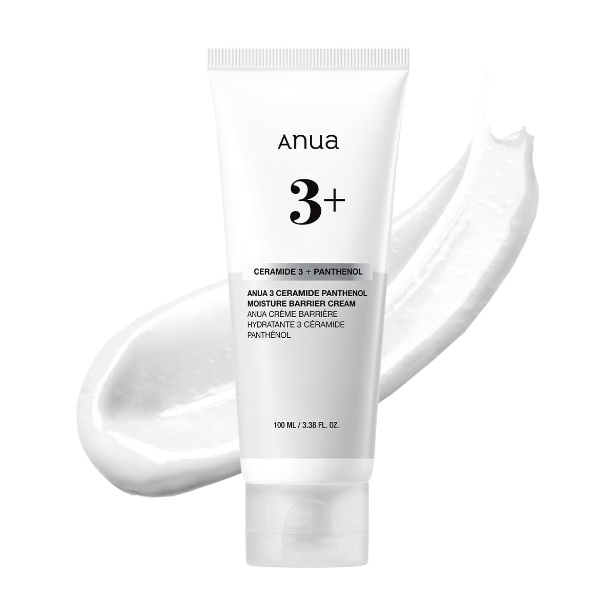ANUA 3 Ceramide Panthenol Moisture Barrier Cream, 3.38 fl oz