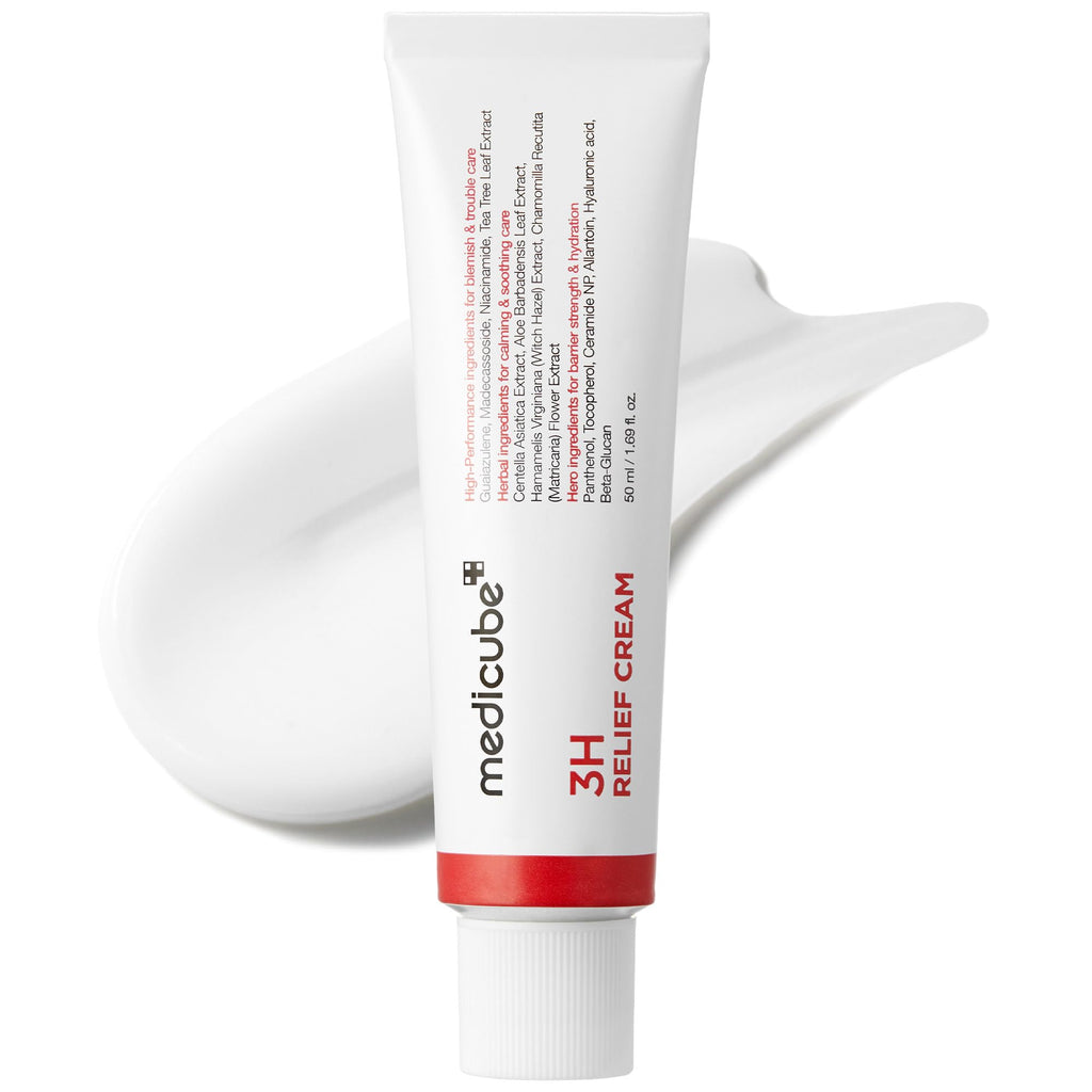medicube 3H Daily Relief Cream for All Skin Types & After Spot Care