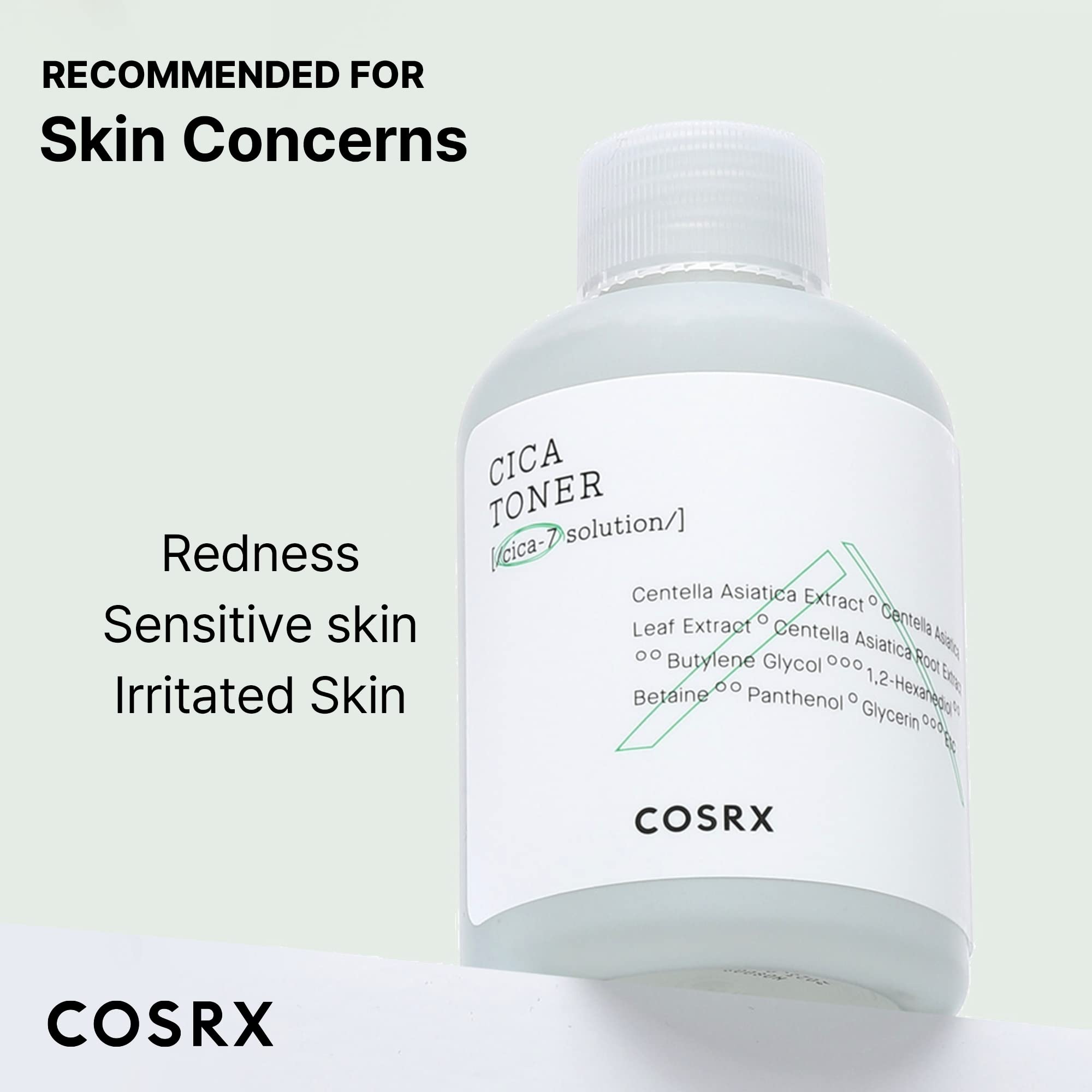 COSRX Pure Fit CICA Soothing Toner for Sensitive Skin, 5.07 fl.oz