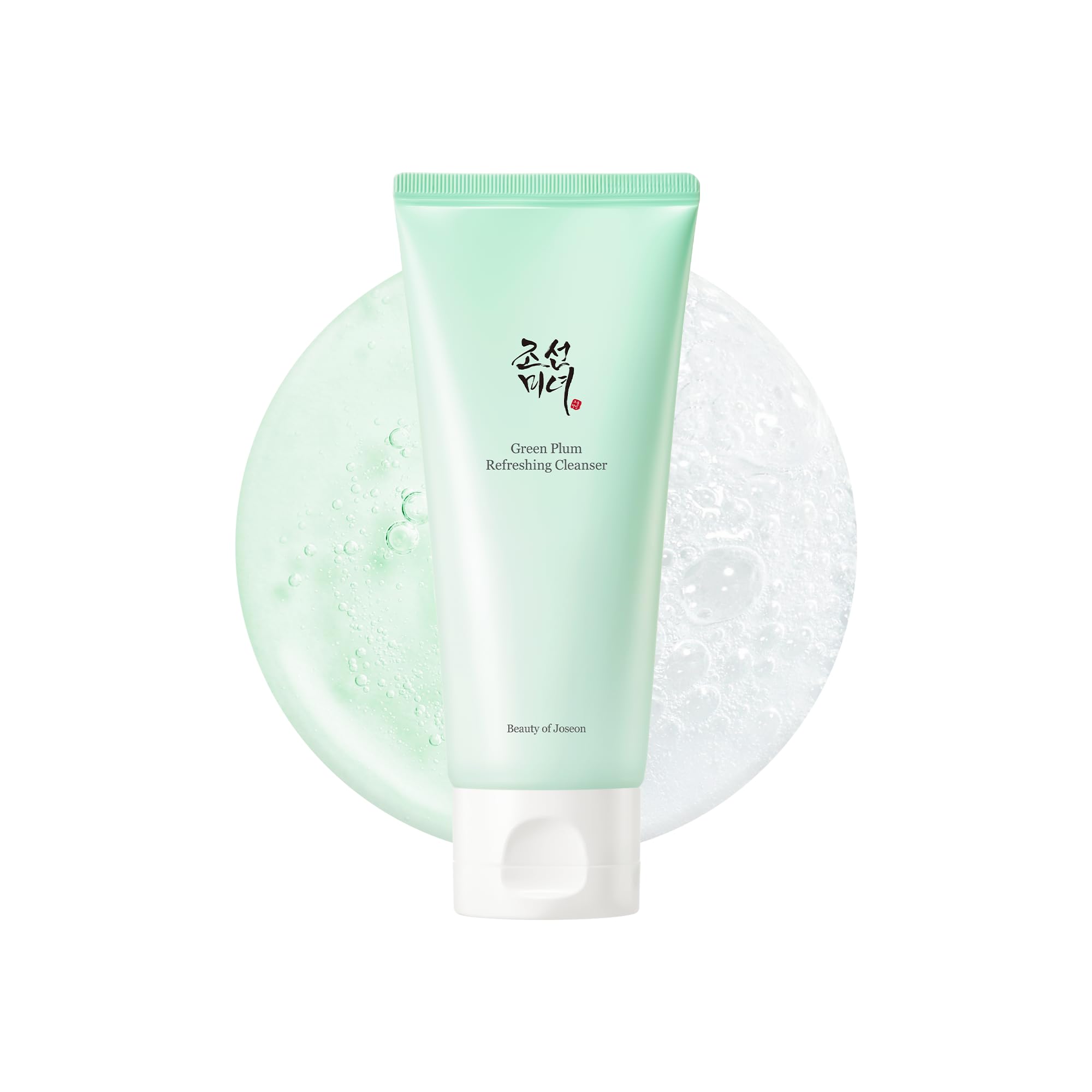 Beauty of Joseon Red Bean Refreshing Pore Mask (140ml, 4.73 fl.oz.) with Green Plum Refreshing Cleanser (100ml, 3.38 fl.oz.), Korean Skincare