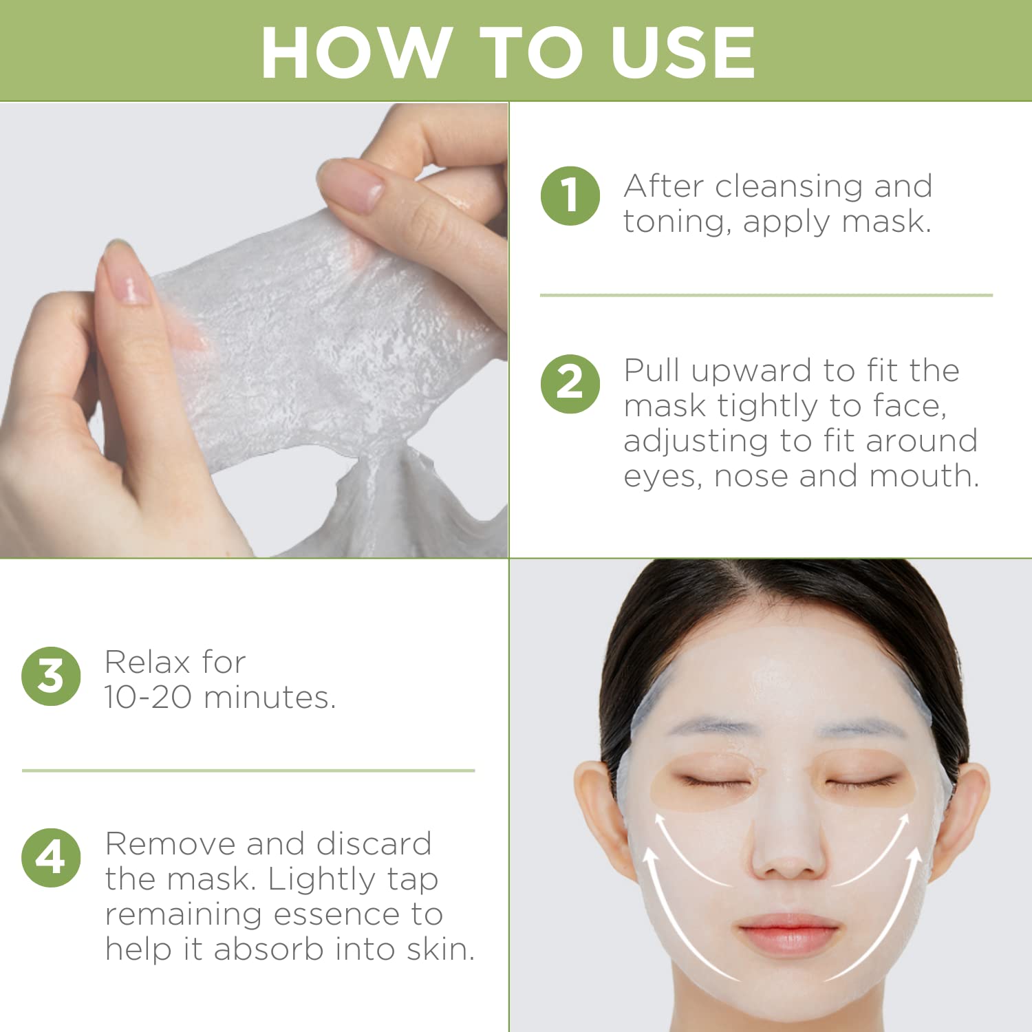 Mediheal Best Korean Hyaluronate Watermide Essential Face Mask - Hydrating and Moisturizing Sheet Masks With Hyalu Active 3x For All Skin Types (10 Count)