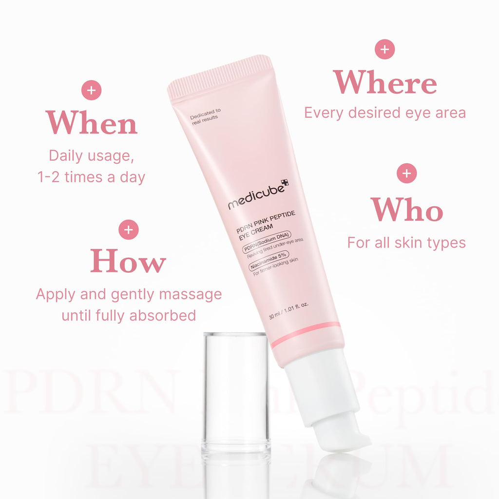 medicube Eye Serum with Salmon DNA PDRN & Pink Peptides