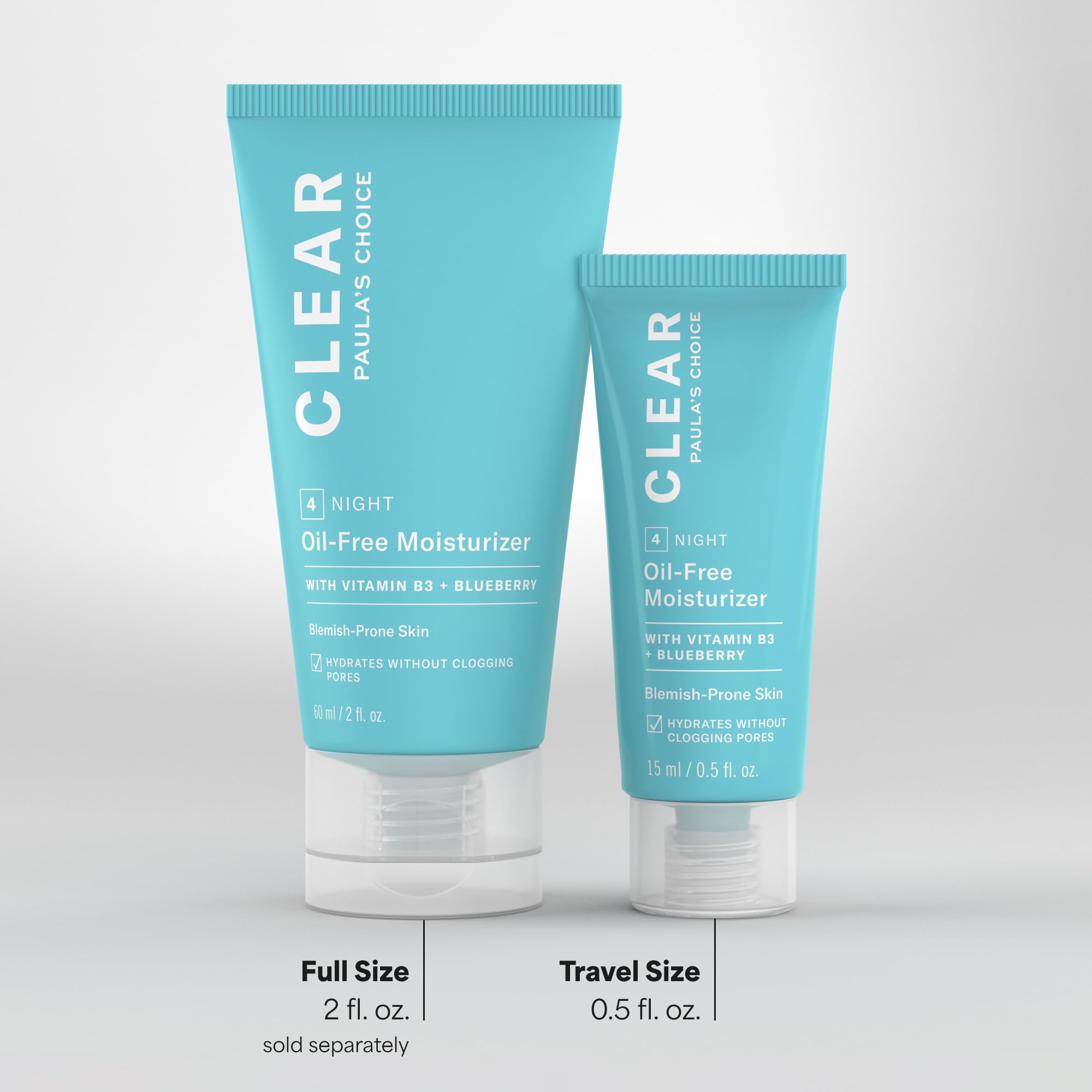 Paula's Choice CLEAR Oil-Free Lightweight Face Moisturizer | Hyaluronic Acid for Acne-Prone Skin with Pore-Minimizing Niacinamide & Soothing Antioxidants, Calms Redness