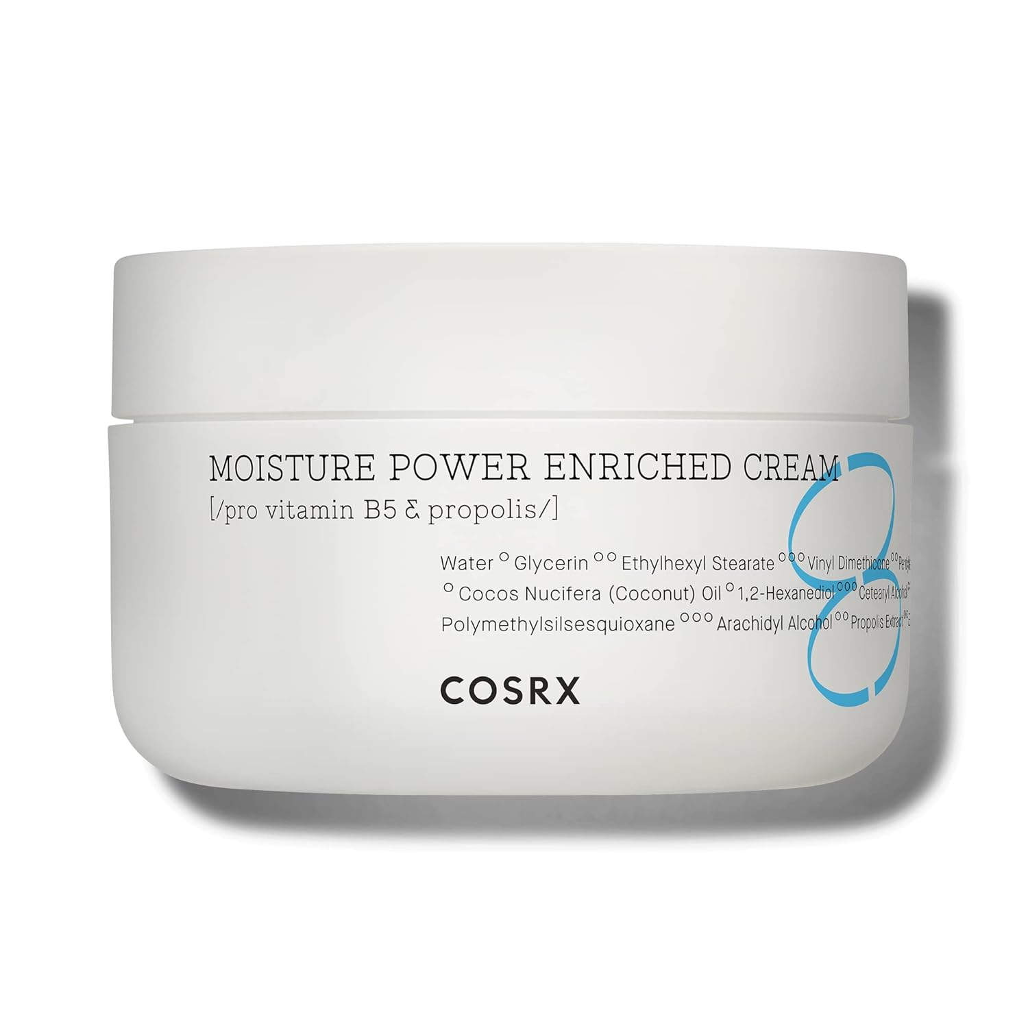 COSRX Hyaluronic Acid Moisturizer with Vitamin B5 & Panthenol, 1.69 fl.oz | Long Lasting Day, Night Hydration for Dry, Sensitive Skin, Propolis, Ceramide Barrier Care, Korean Skin Care