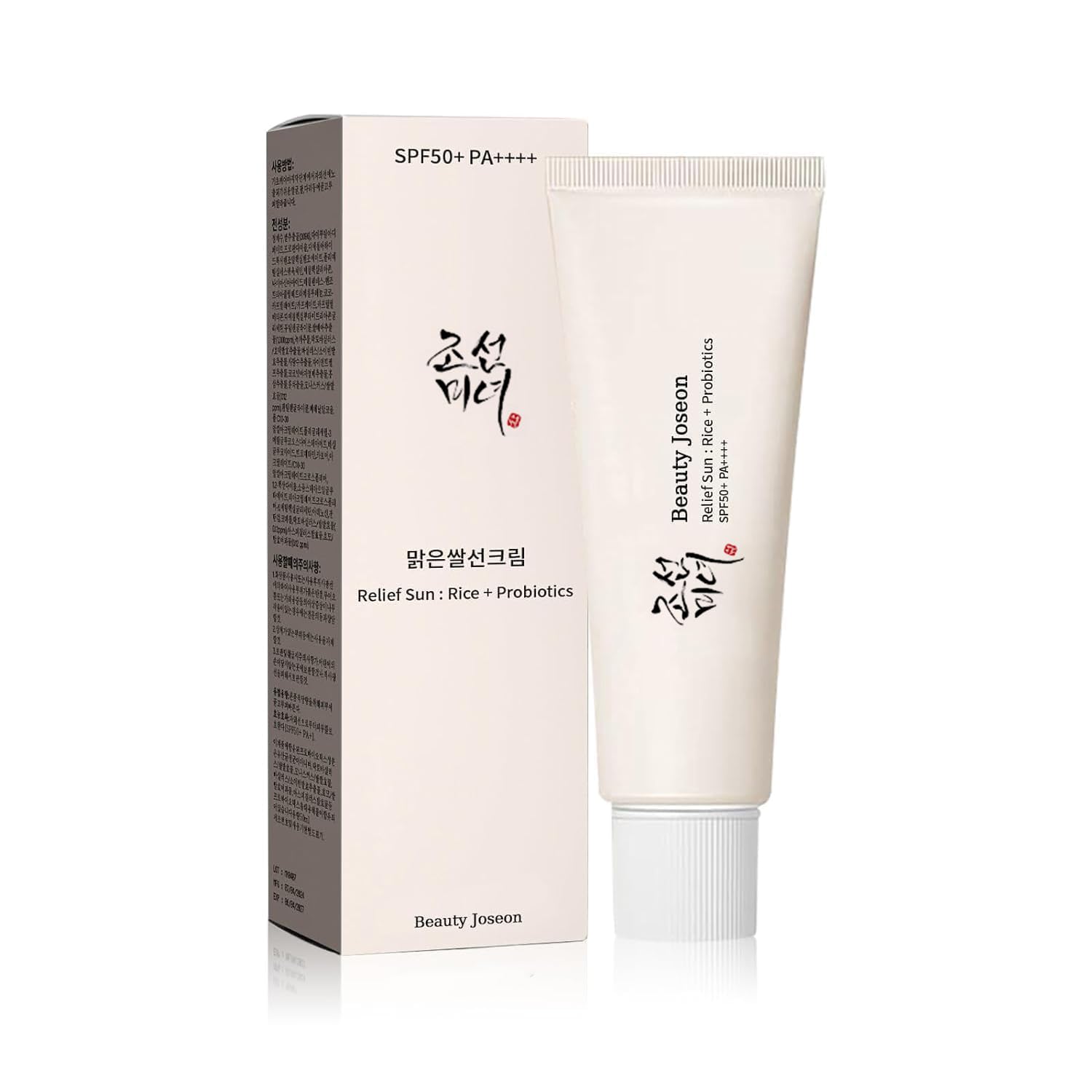 Organic Korean sunscreen SPF50+, PA++++ Riceand Probiotics | Korean Skin Care Solution for All Skin TypesNourishing Skin Protection and UV Def