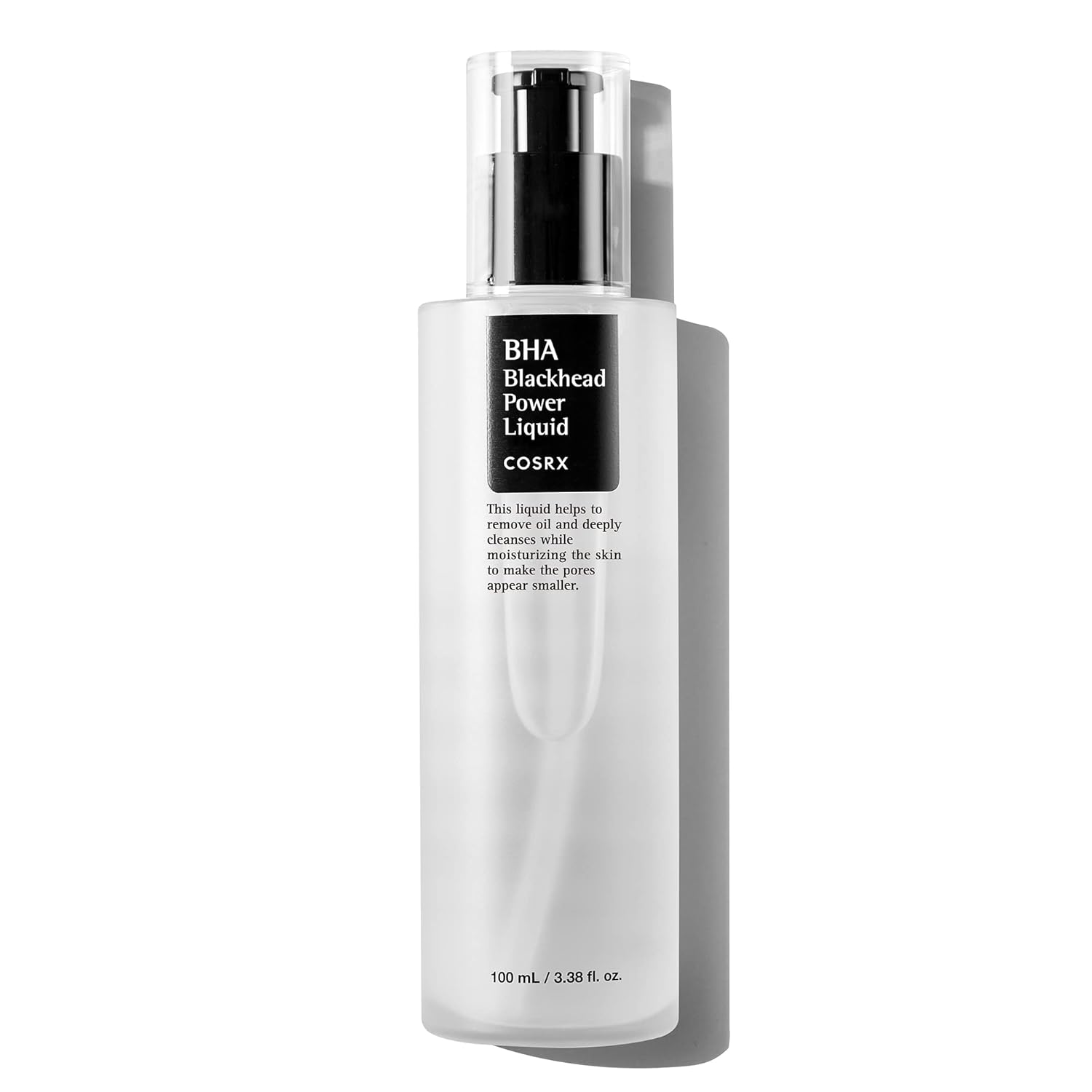 COSRX Niacinamide 2% + BHA 4% Blackhead Exfoliant Korean Toner, 3.38fl.oz | Pore Minimizer for Enlarged Pores, Sebum Control, Smooth Texture Care, for All Skin Types, K-Beauty Essential
