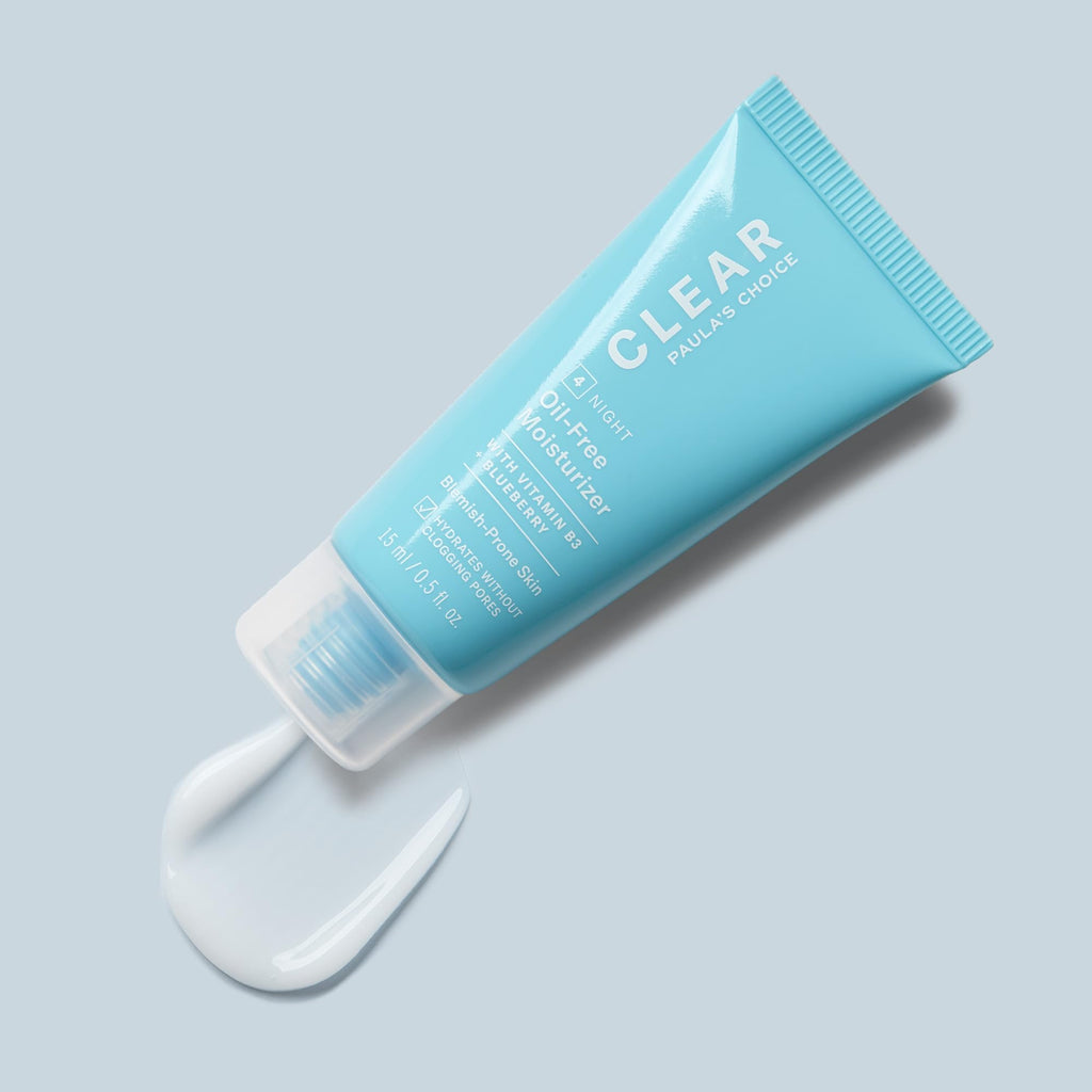Paula's Choice CLEAR Oil-Free Lightweight Face Moisturizer | Hyaluronic Acid for Acne-Prone Skin with Pore-Minimizing Niacinamide & Soothing Antioxidants, Calms Redness