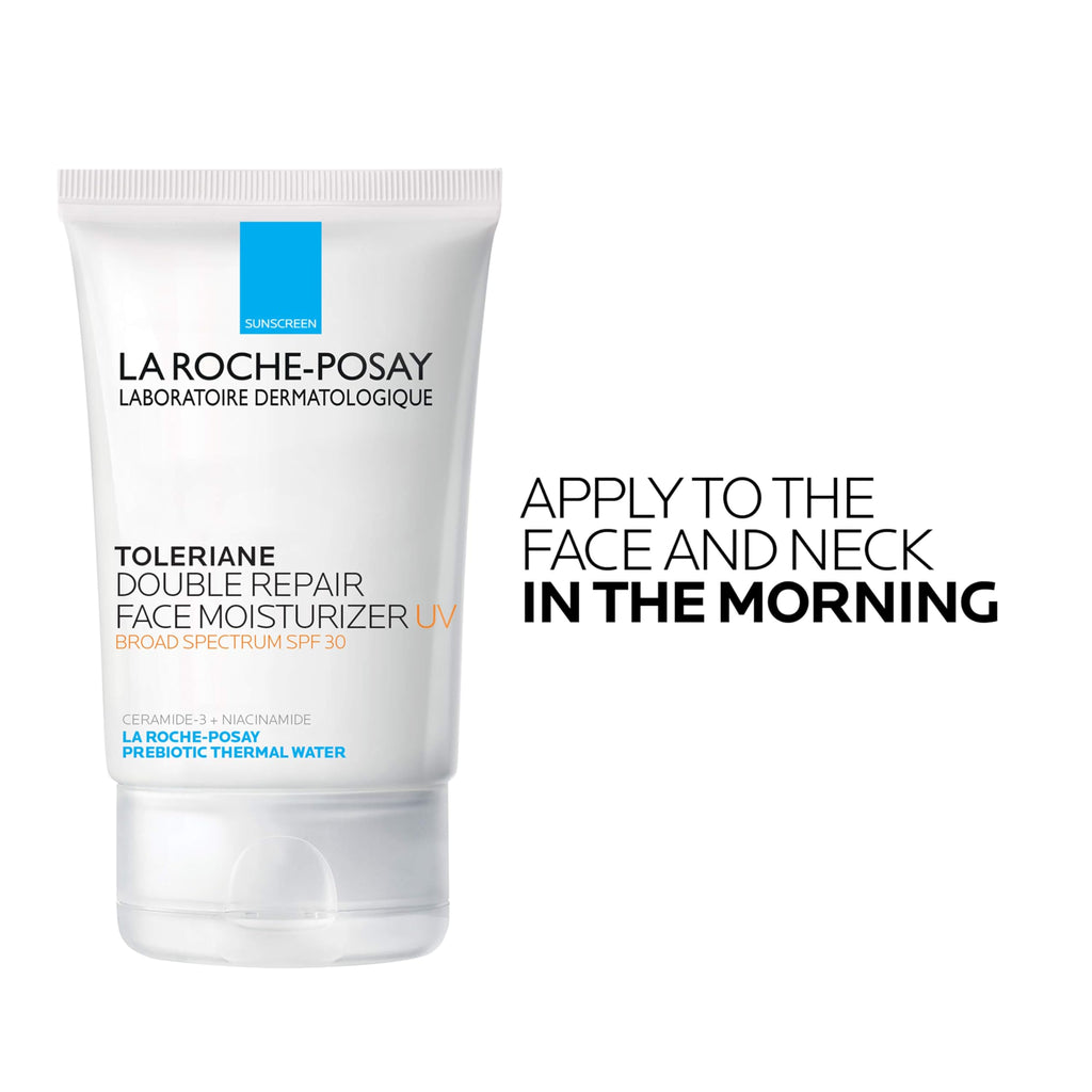 La Roche-Posay Toleriane Double Repair UV SPF 30 Face Moisturizer, 3.38oz