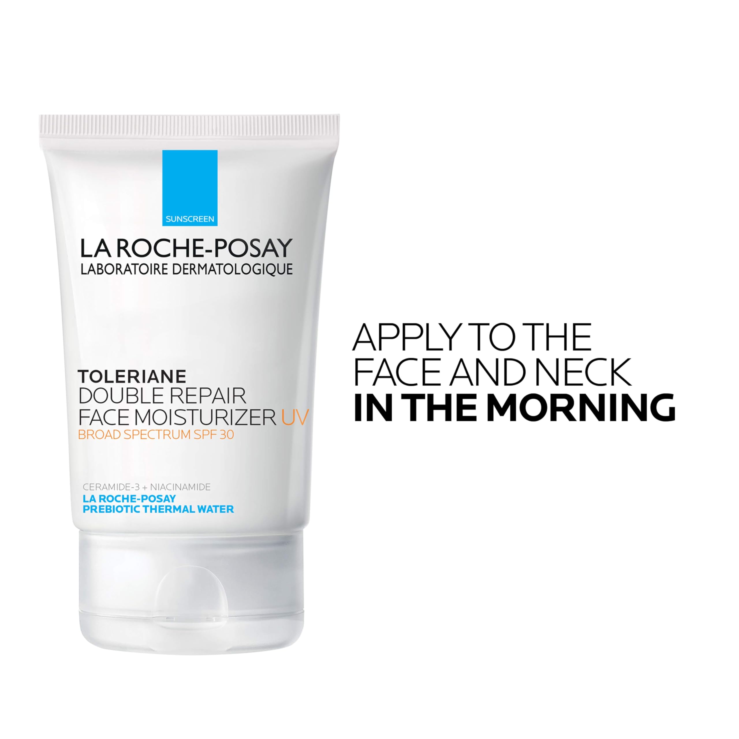 La Roche-Posay Toleriane Double Repair UV SPF 30 Face Moisturizer, 3.38oz