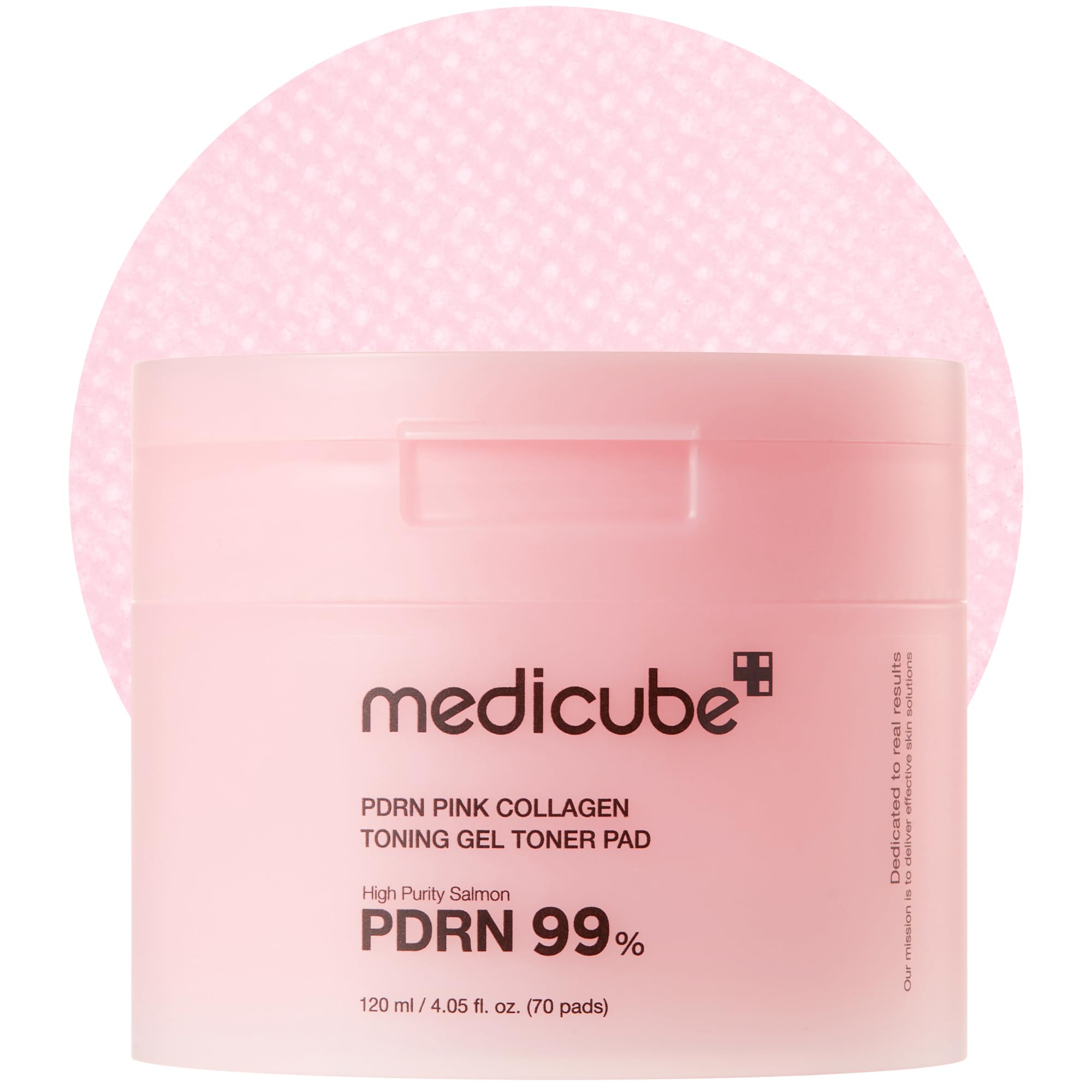 medicube Toner Pads Salmon DNA PDRN Pink Collagen Jelly Pad for Soothing