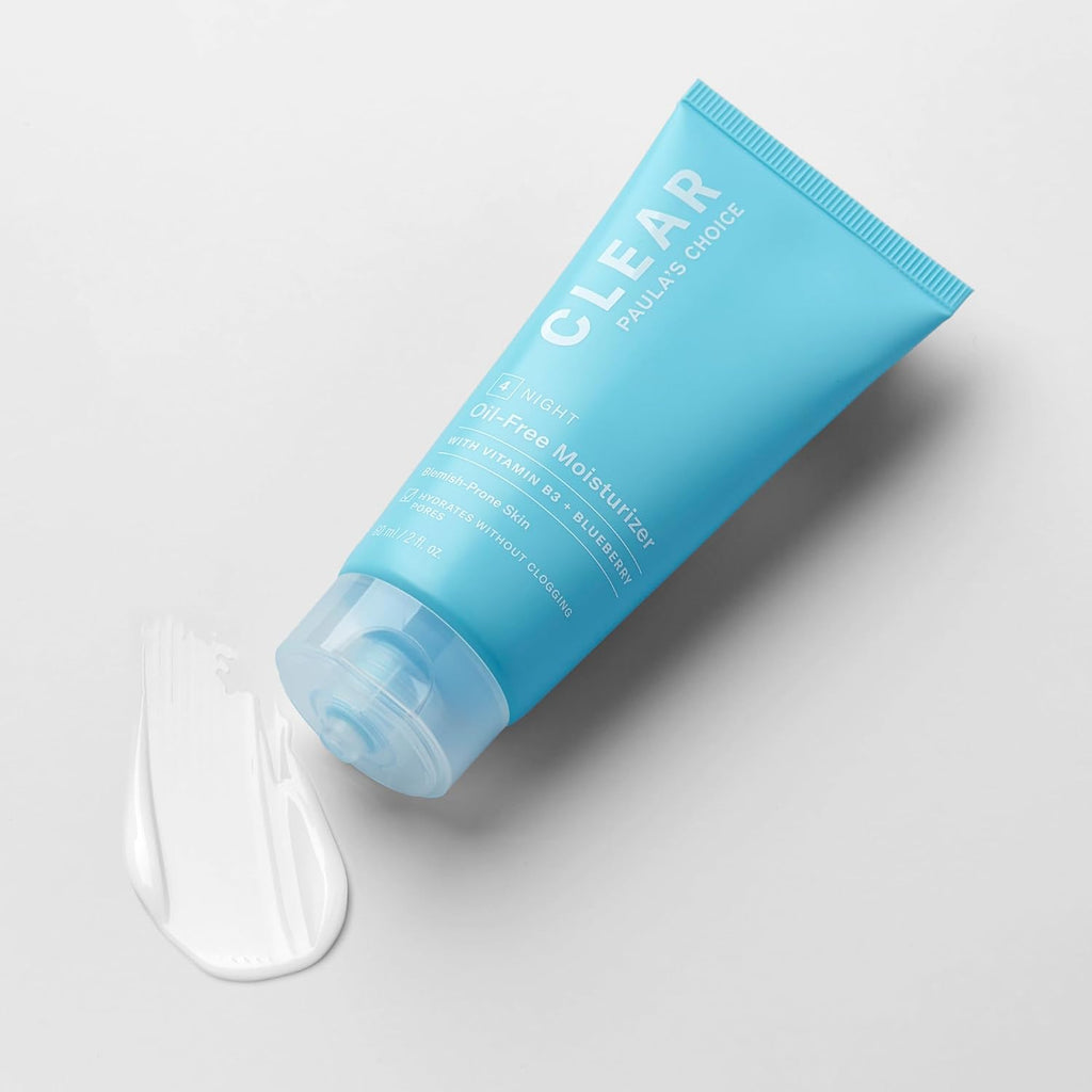 Paula's Choice CLEAR Oil-Free Lightweight Face Moisturizer | Hyaluronic Acid for Acne-Prone Skin with Pore-Minimizing Niacinamide & Soothing Antioxidants, Calms Redness