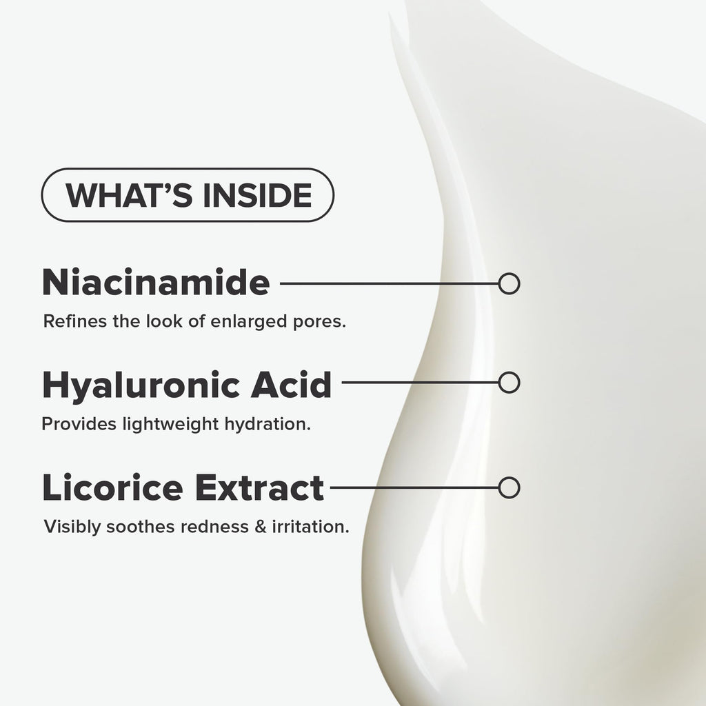 Paula's Choice CLEAR Oil-Free Lightweight Face Moisturizer | Hyaluronic Acid for Acne-Prone Skin with Pore-Minimizing Niacinamide & Soothing Antioxidants, Calms Redness