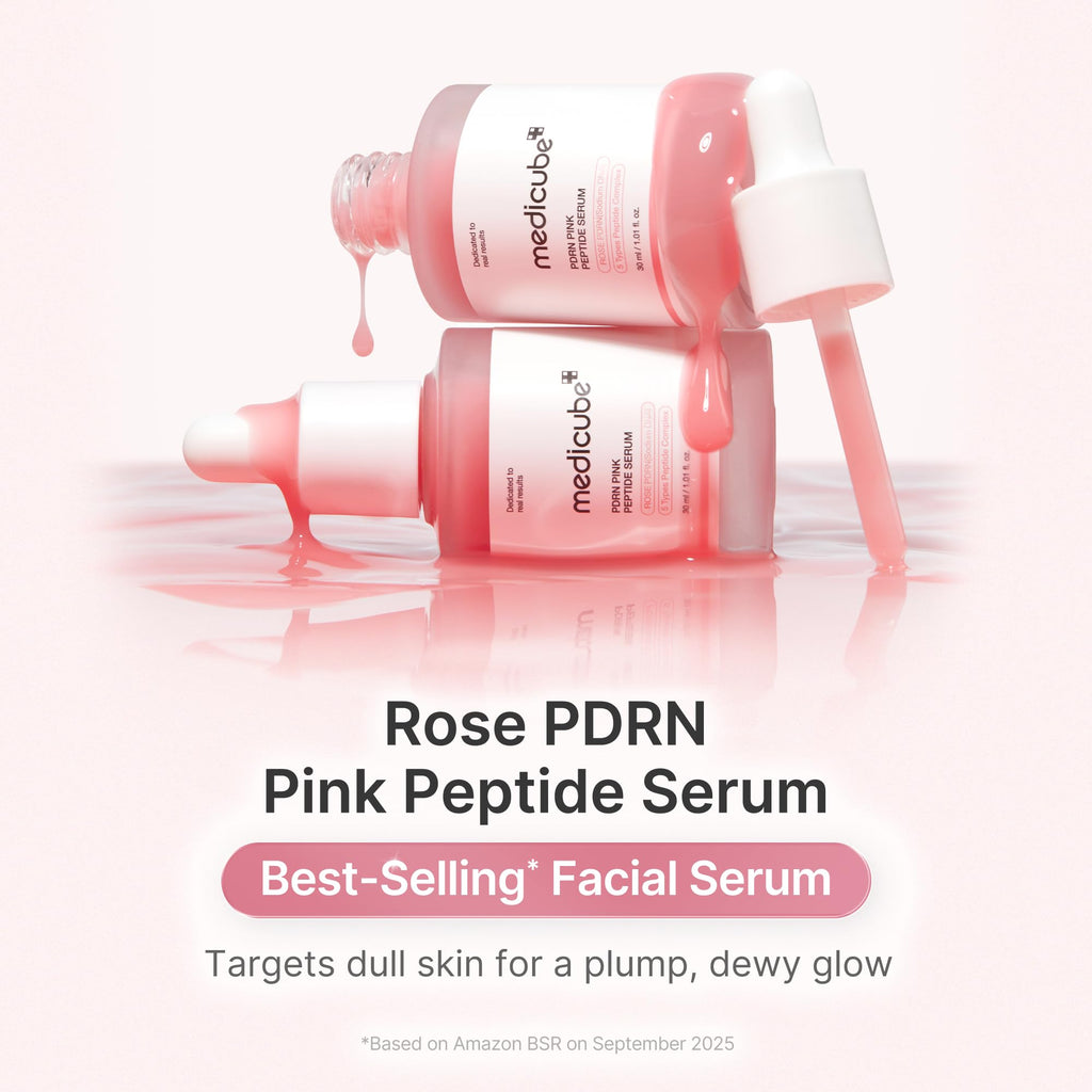 medicube PDRN Pink Peptide Serum with Rose PDRN