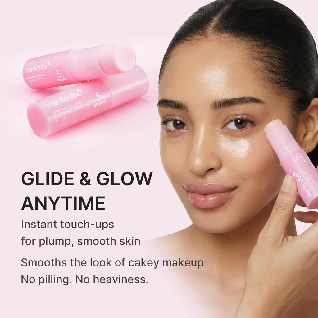 medicube PDRN Pink Collagen Volume Multi Balm Stick - Face & Body Balm