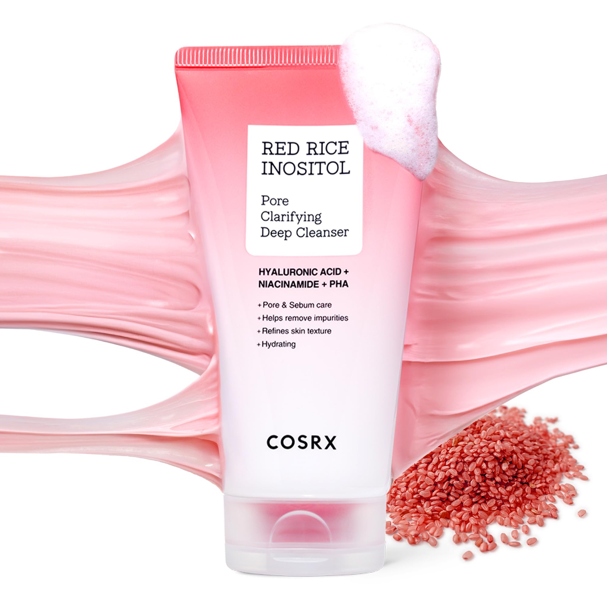 COSRX Low pH Pore Deep Cleanser, Gentle Blackheads Remover, 5.07 fl.oz