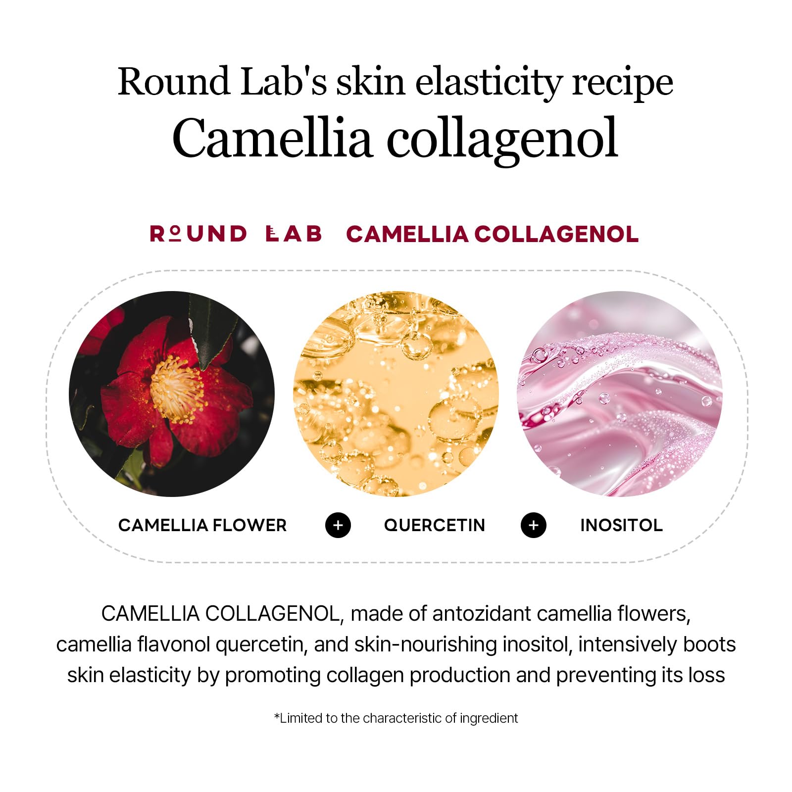 ROUND LAB Camellia Deep Collagen V Lifting Gel Mask 14ea | Double-chin Turkey Neck Instant Face Lifting Mask, Cooling and Depuffing Face Toning Belt, Firming Sagging Skin, Korean Skin Care, 10g/0.35oz