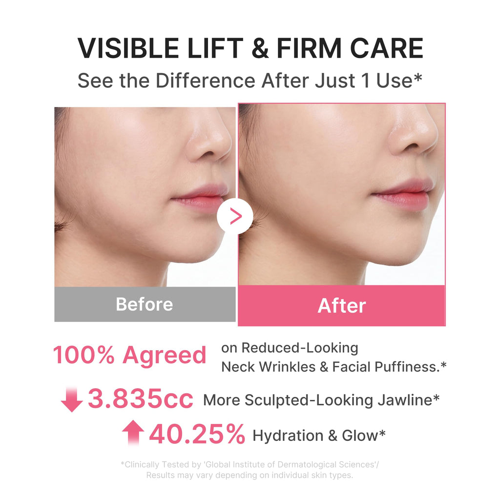 medicube PDRN Collagen Gua Sha Neck Wrinkle Cream - Firming, Contour Care