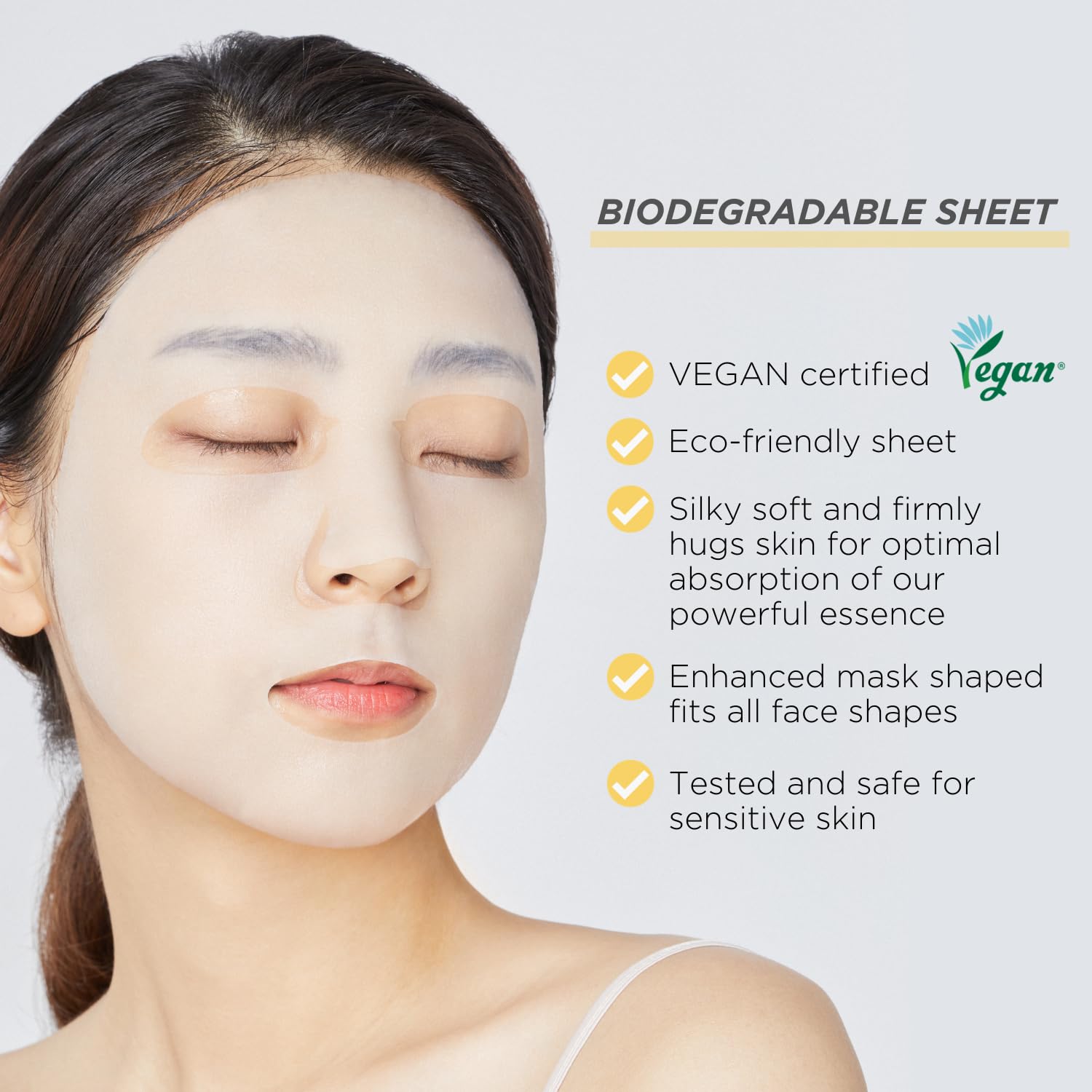 Mediheal Best Korean Hyaluronate Watermide Essential Face Mask - Hydrating and Moisturizing Sheet Masks With Hyalu Active 3x For All Skin Types (10 Count)