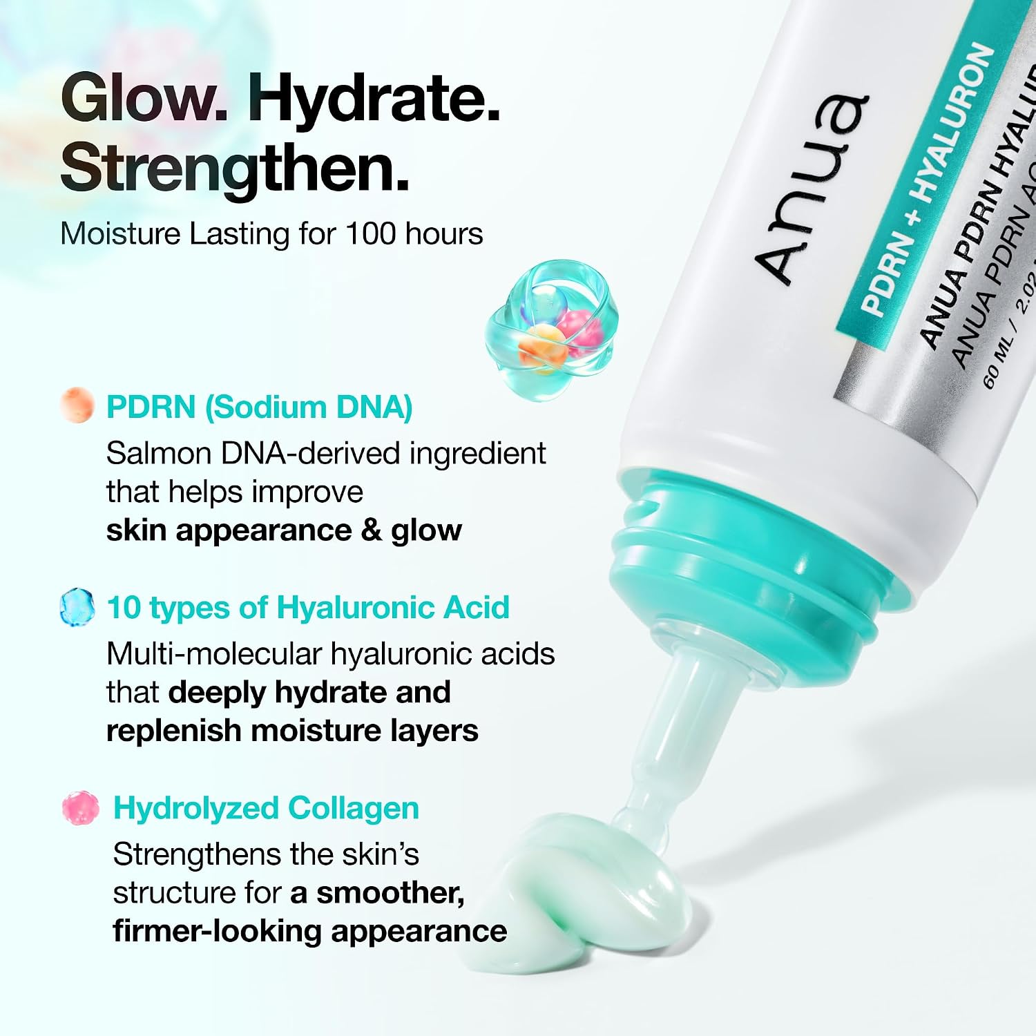 ANUA Viral Face Cream Duo | PDRN Hyaluronic Acid 100 Moisturizing Cream & Collagen Retinol Refining Gua Sha Cream, Hydrating Care Set, Korean Skincare