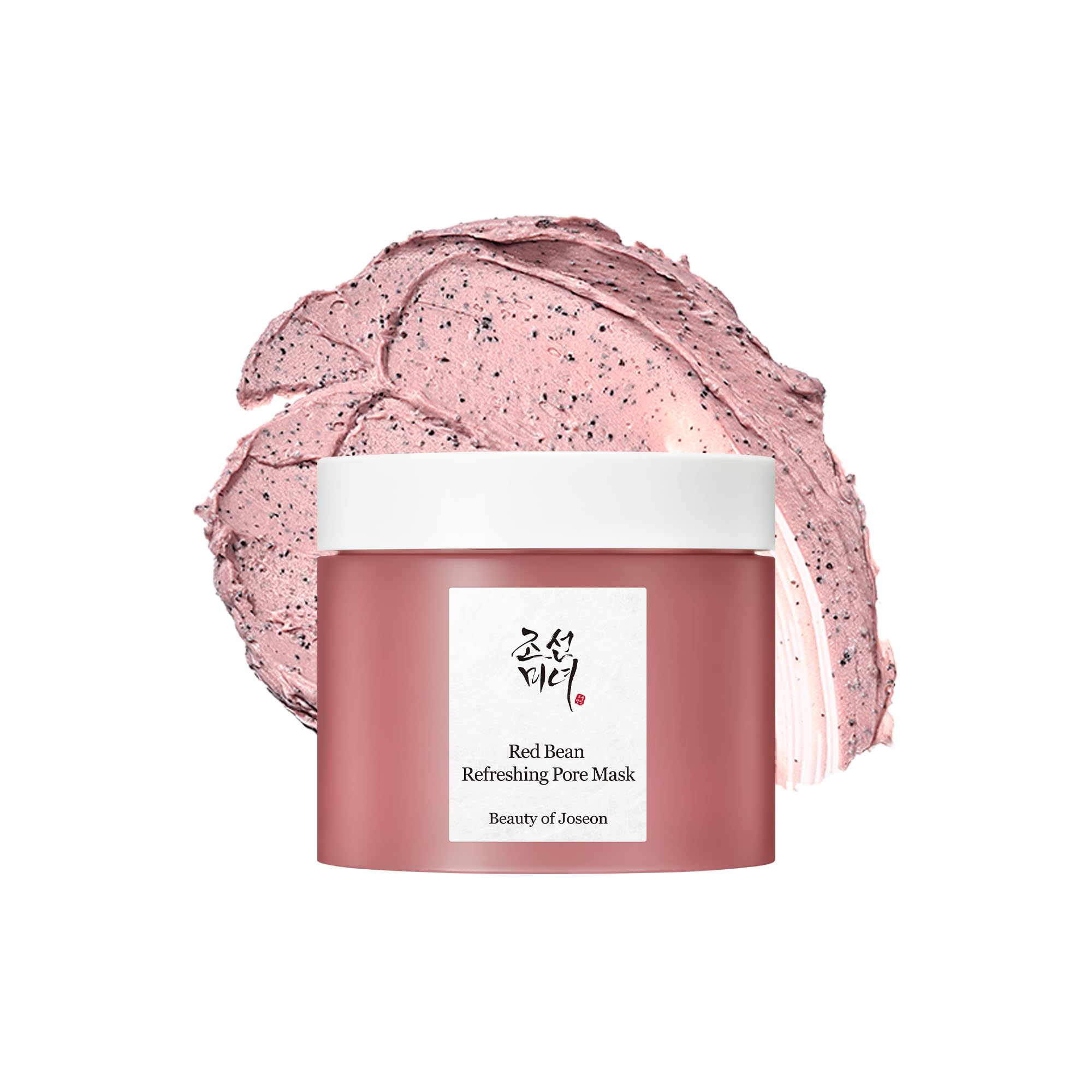 Beauty of Joseon Red Bean Refreshing Pore Mask (140ml, 4.73 fl.oz.) with Green Plum Refreshing Cleanser (100ml, 3.38 fl.oz.), Korean Skincare