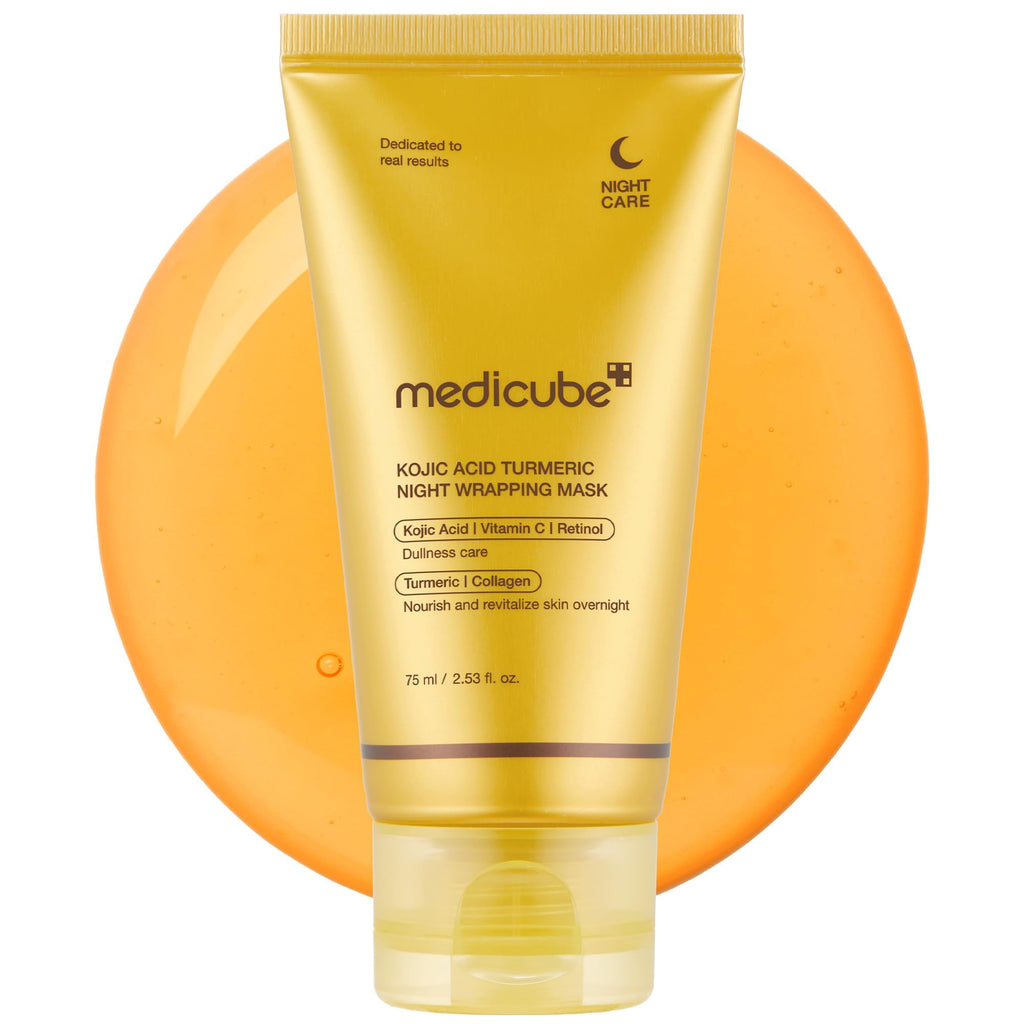 medicube Wrapping Mask Kojic Acid Turmeric- Overnight Peel Off Facial Mask