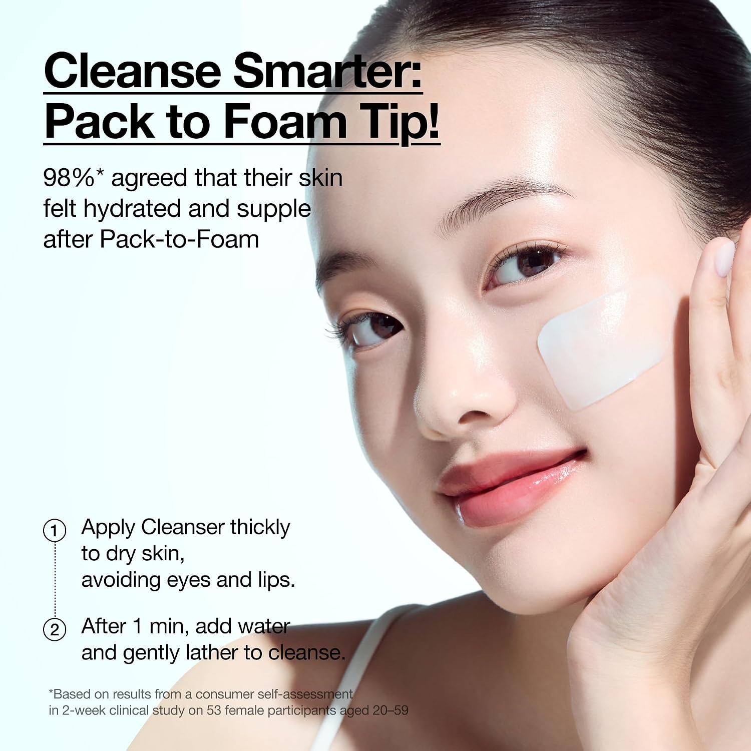 Anua PDRN Hyaluronic Acid Moisturizing Cleansing Foam, 5.07 fl oz | Daily Gentle Face Wash for Dry Skin, Salmon DNA Hydrating & Soft Facial Cleanser, Barrier Repair & Glow Glass Skin