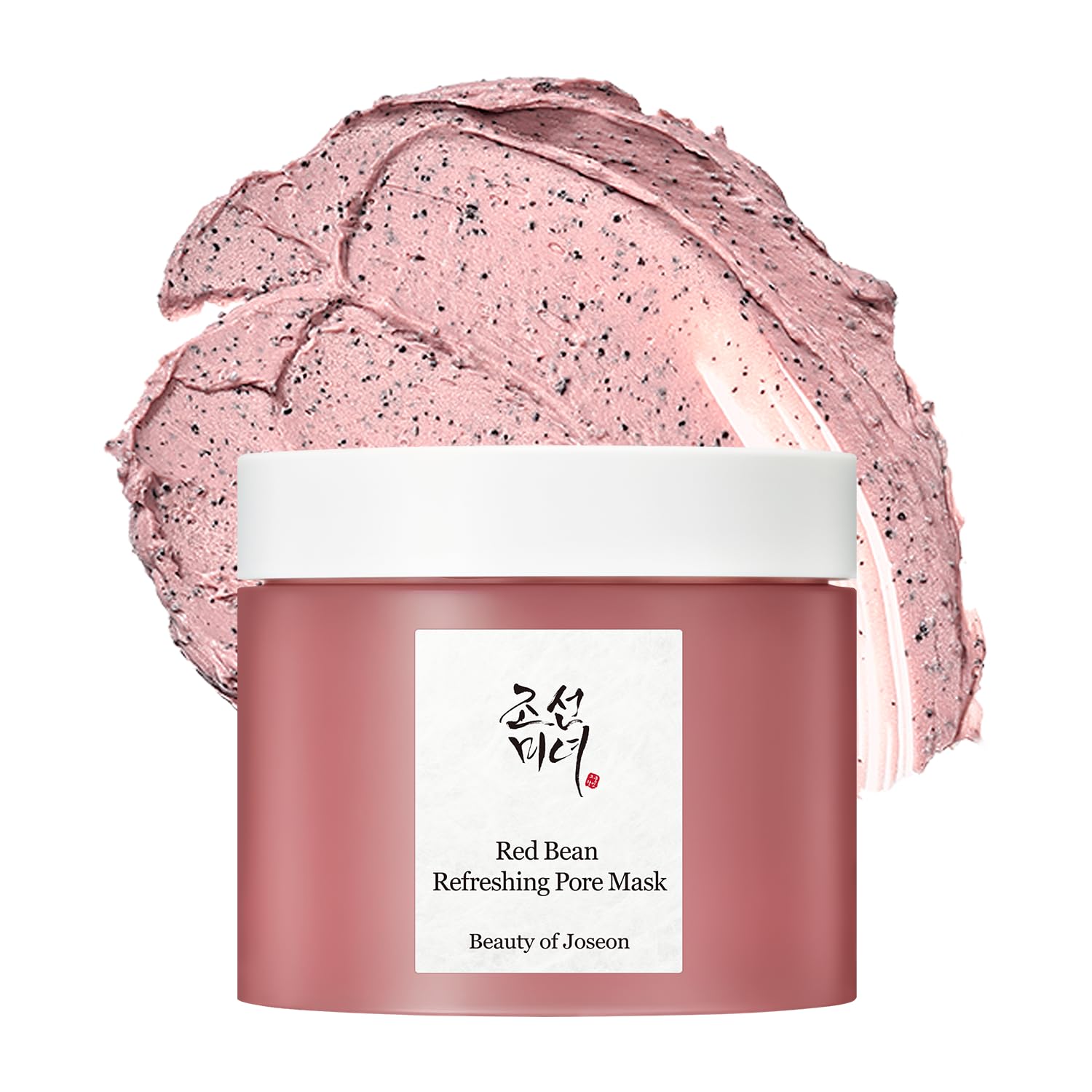 Beauty of Joseon Red Bean Pore Refreshing Mask Mud Cream Hydrating Wash Off Pack, Pore Cleansing Exfoliator, Korean Skin Care for Men and Women 140ml, 4.73 fl.oz
