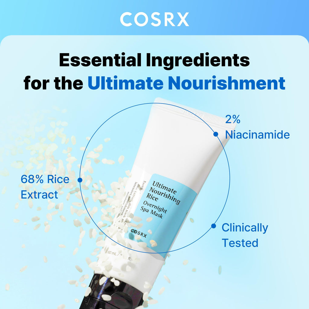 COSRX PDRN Exosome Overnight Face Mask, Korean Glass Skin Glow, 1.69 fl oz | +123% Hydration, Instant Glow, Glass Skin Finish, Elasticity & Firmness, PDRN Exosome Overnight Face Mask, Korean Skin Care