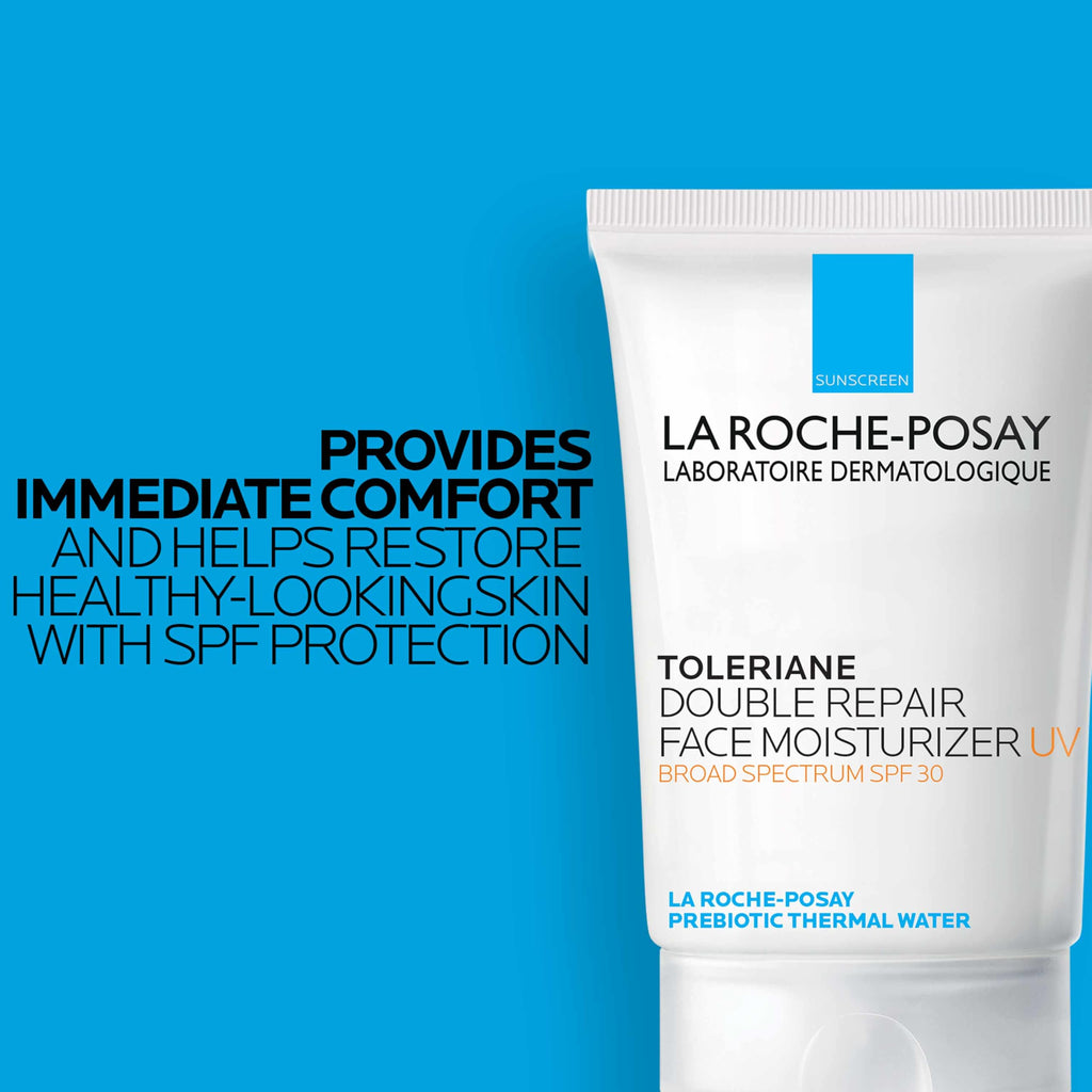 La Roche-Posay Toleriane Double Repair UV SPF 30 Face Moisturizer, 3.38oz