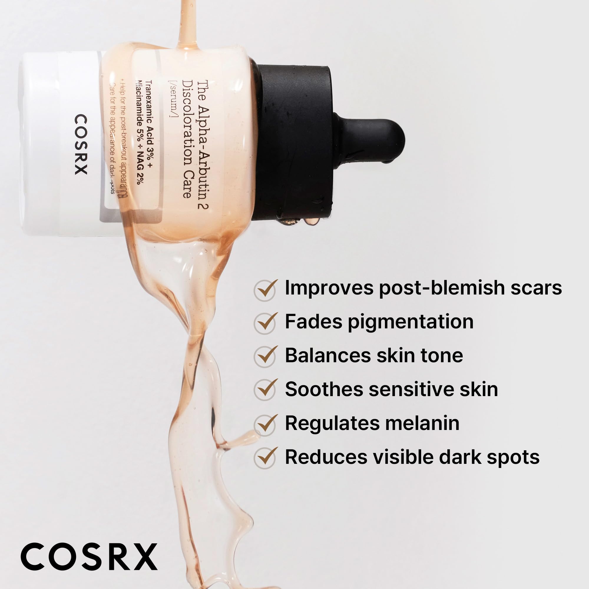 COSRX Serum Duo - 2% Alpha Arbutin Discoloration Care + 15% Niacinamide Face Serum