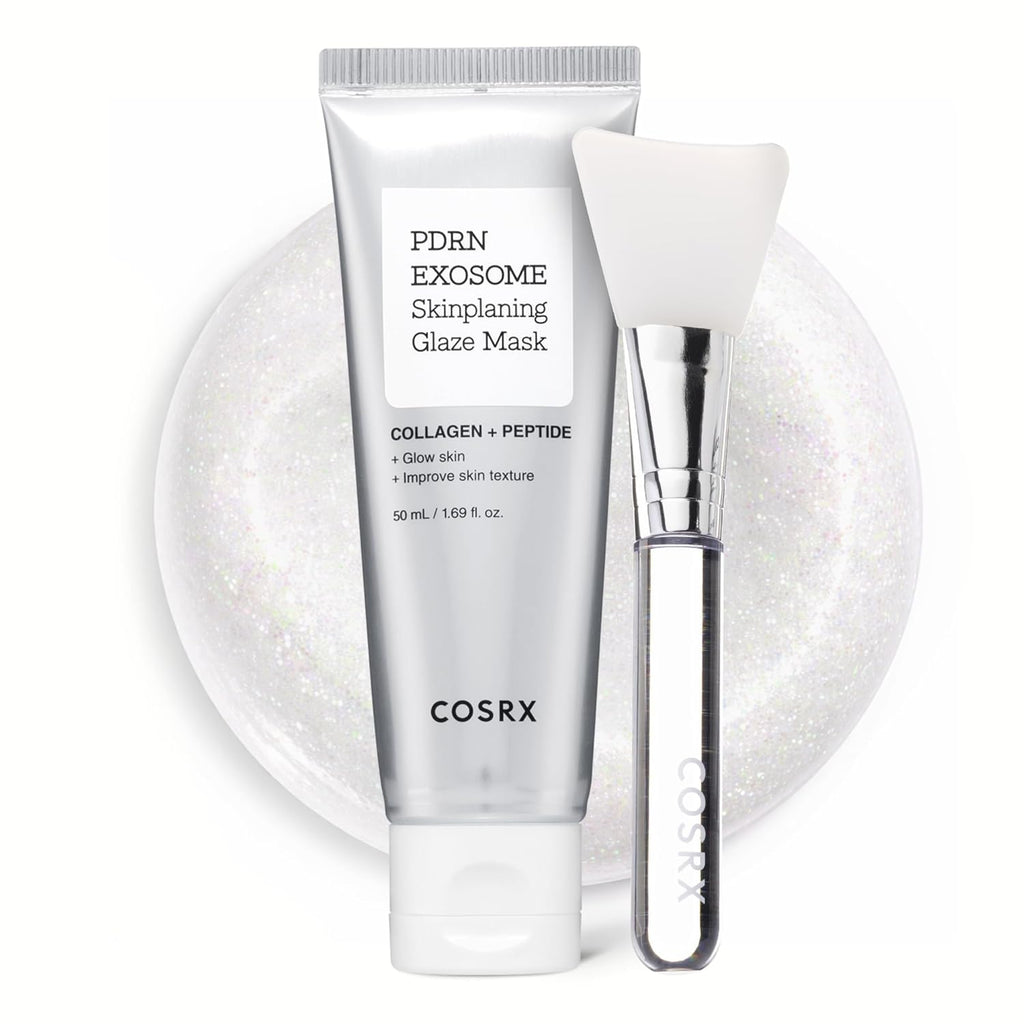 COSRX PDRN Exosome Overnight Face Mask, Korean Glass Skin Glow, 1.69 fl oz | +123% Hydration, Instant Glow, Glass Skin Finish, Elasticity & Firmness, PDRN Exosome Overnight Face Mask, Korean Skin Care