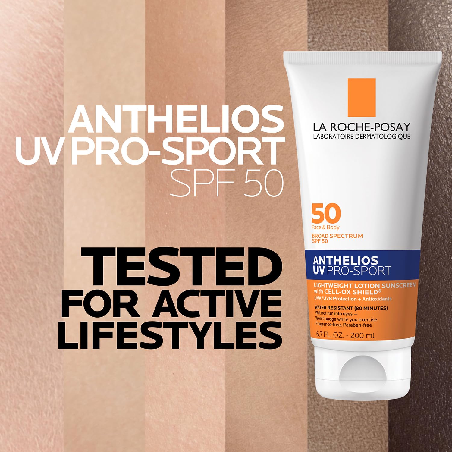 La Roche-Posay Anthelios UV Pro-Sport SPF 50 Face & Body Sunscreen 6.7oz