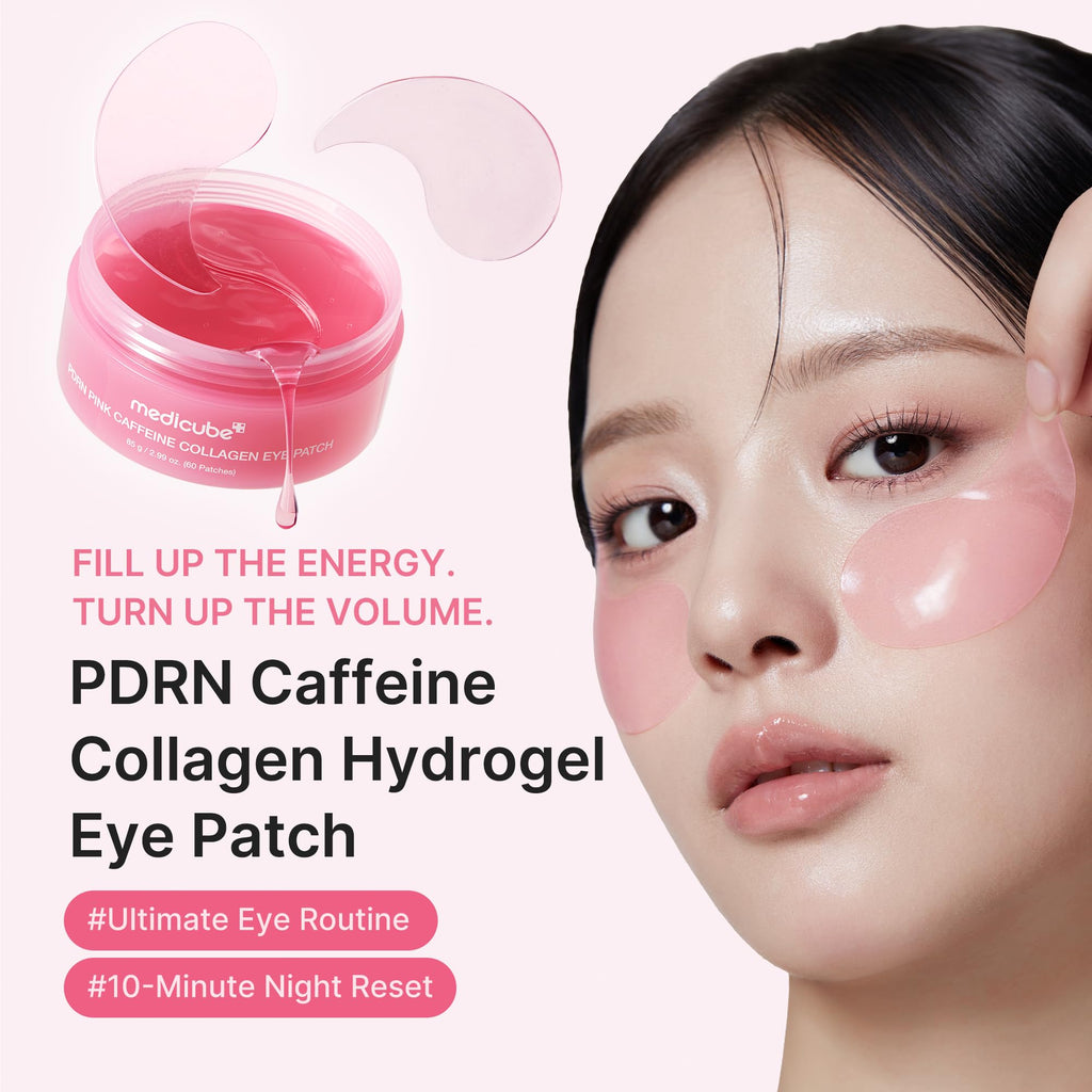 medicube Age Backwards Kit: Gua Sha Cream and PDRN Caffeine Eye Patches