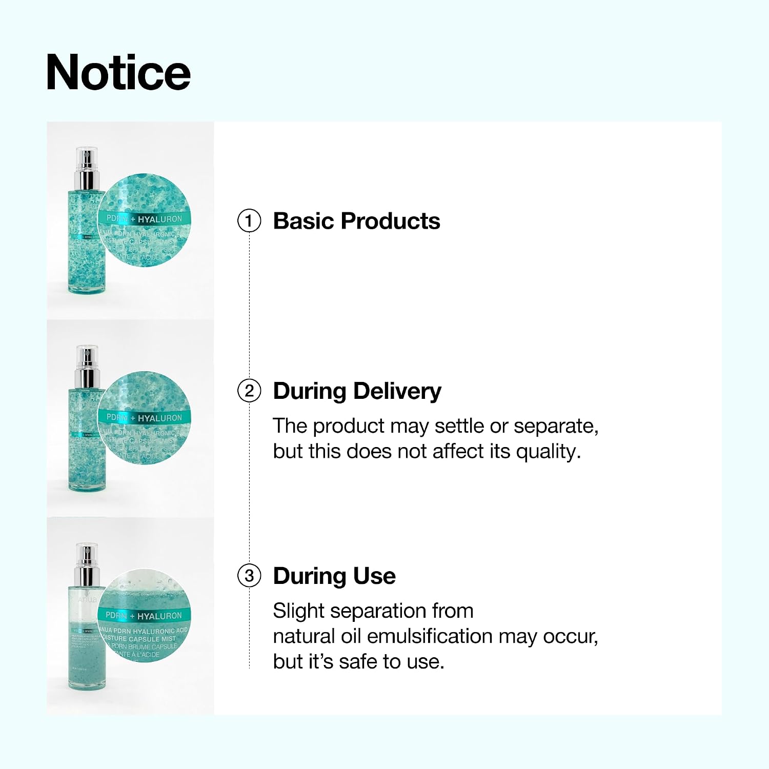 Anua PDRN Collagen Glow Facial Serum Spray, 3.38 fl oz | Hydrating Face Mist, Hyaluronic Acid, dewy glass finish, All Skin Types, Instant Plumping, Firming Care, Korean Skincare