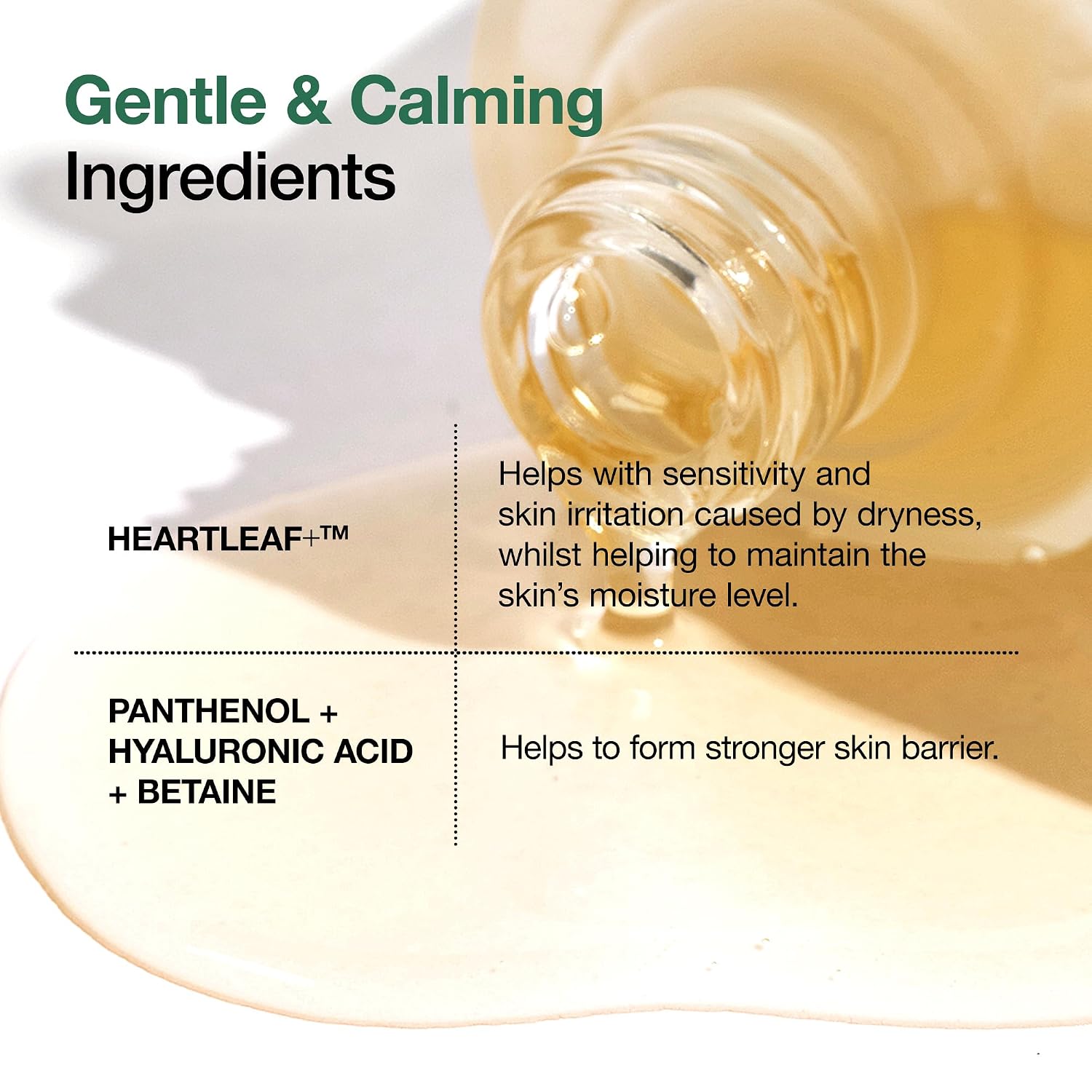 Anua Heartleaf 80 Soothing Ampoule, 1.01 fl.oz | Hydrating Facial Serum for Glass Skin, Hyaluronic Acid, Panthenol, Lightweight, Non-Greasy Formula, Korean Skincare