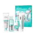 Anua Salmon DNA PDRN Glow Essential Starter Kit | Hyaluronic Acid Skincare Set, Glass Skin Routine with Firming & Hydrating Cleanser, Toner, Serum & Cream, Korean Skincare
