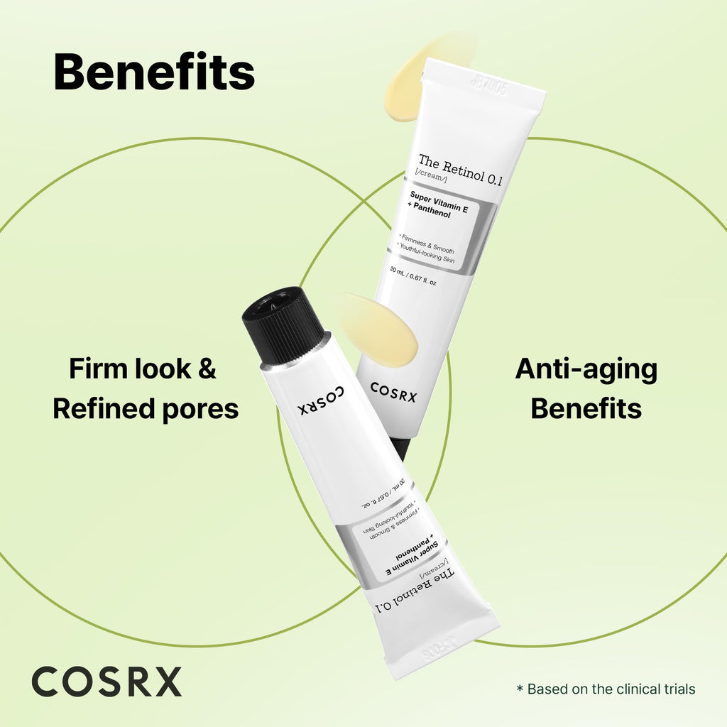 COSRX Retinol 0.1% Cream, Anti-Aging Eye & Neck Cream (0.67 fl.oz)