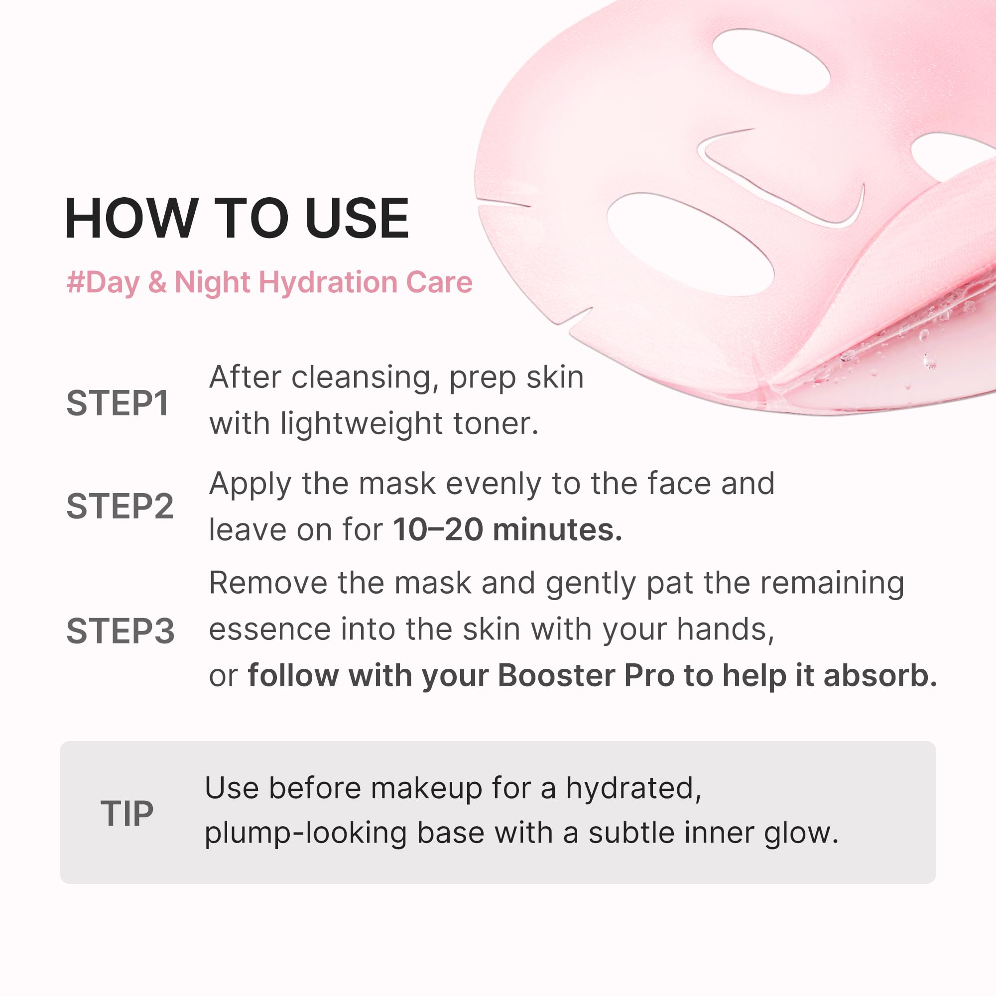medicube PDRN Pink Peptide Ampoule Sheet Mask 10EA