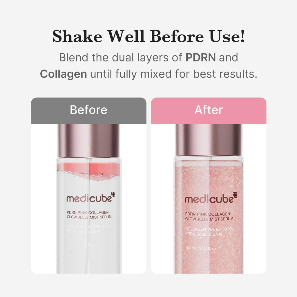 medicube Jelly Mist Serum with Pink PDRN Collagen, 2.02 fl.oz