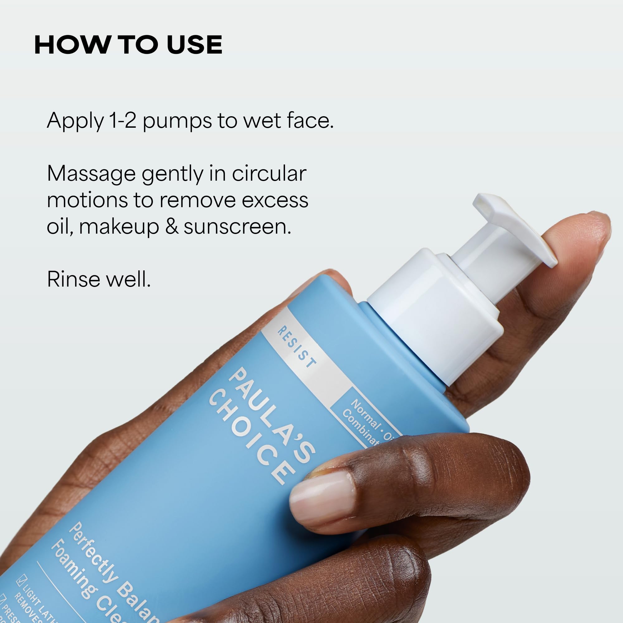 Paula's Choice RESIST Perfectly Balanced Foaming Facial Cleanser, 6.4 Fl Oz