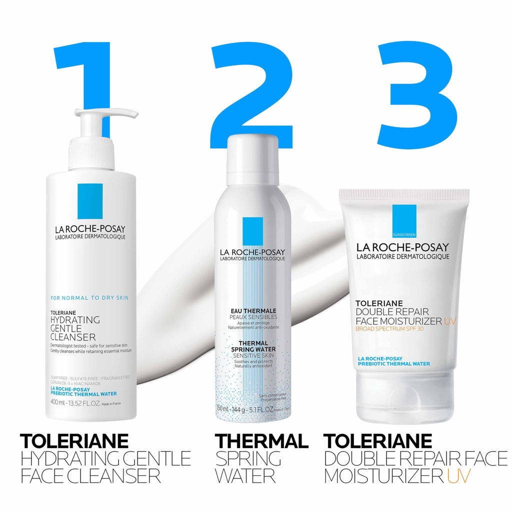 La Roche-Posay Toleriane Double Repair UV SPF 30 Face Moisturizer, 3.38oz
