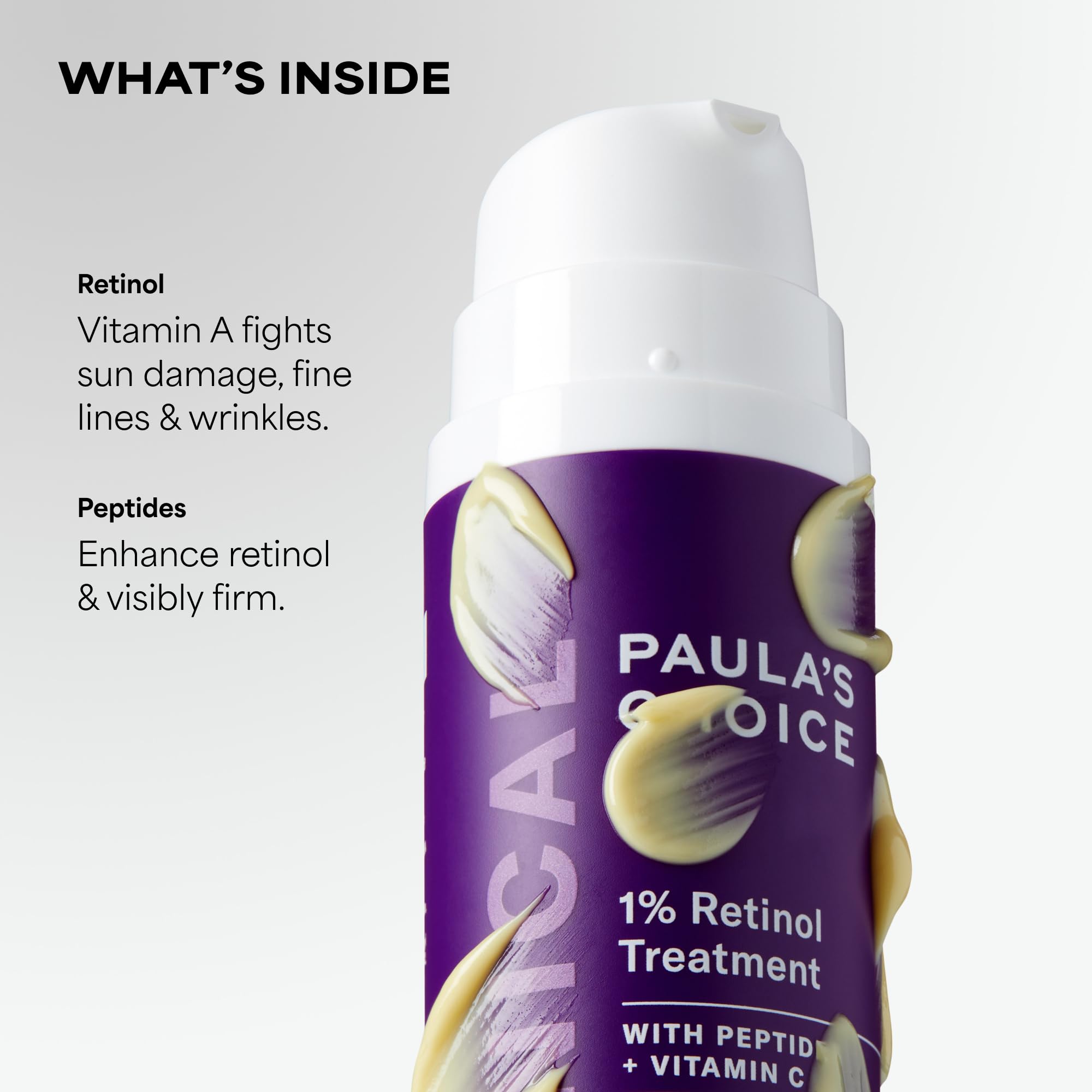 Paula's Choice CLINICAL 1% Retinol Face Treatment with Peptides, 1 Fl Oz