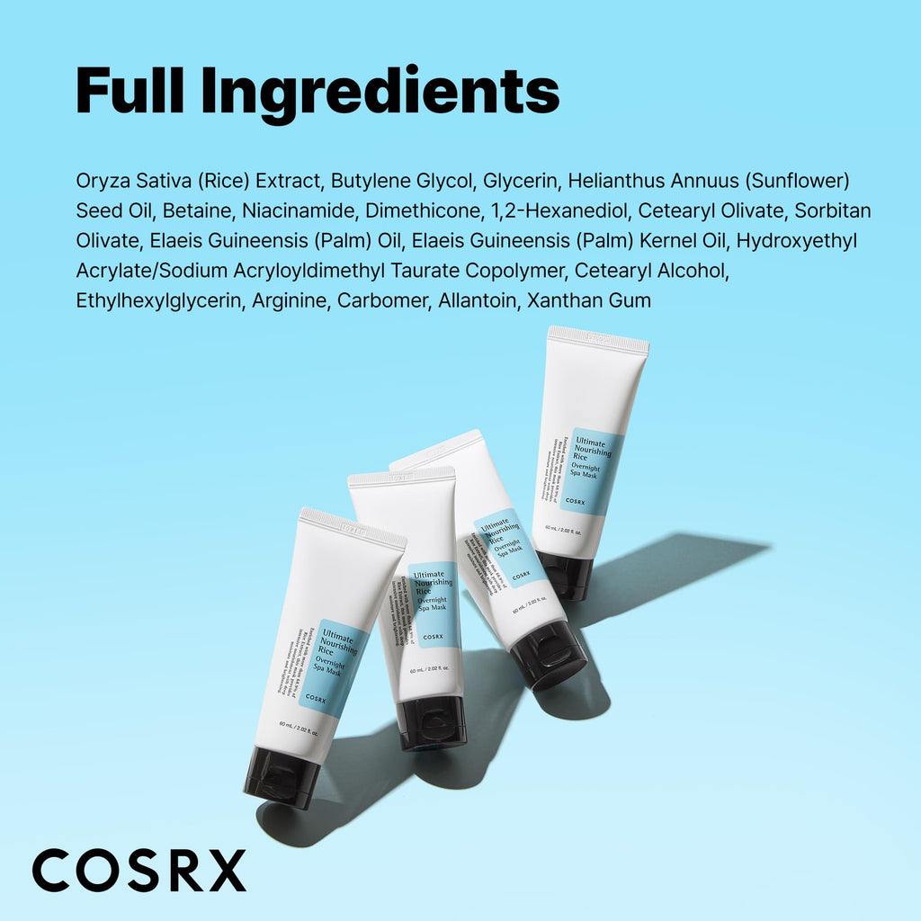 COSRX PDRN Exosome Overnight Face Mask, Korean Glass Skin Glow, 1.69 fl oz | +123% Hydration, Instant Glow, Glass Skin Finish, Elasticity & Firmness, PDRN Exosome Overnight Face Mask, Korean Skin Care