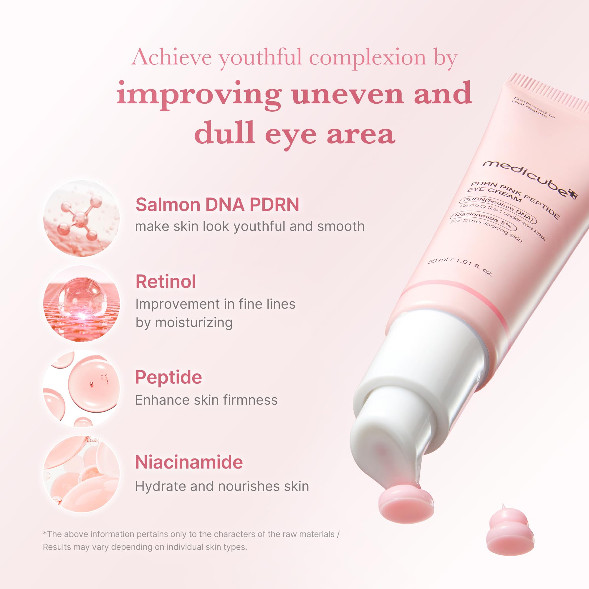 medicube Eye Serum with Salmon DNA PDRN & Pink Peptides