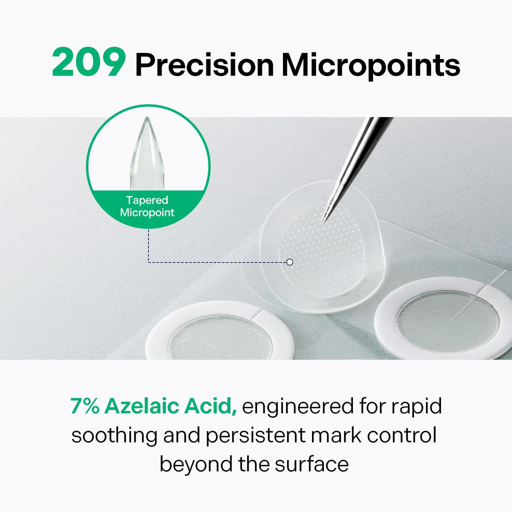 Torriden BALANCEFUL Azelaic Acid Micropoint Spot Patch (12 patches) | Blemish Care with Micropoints & 5D Cica | Redness & Post-Blemish Marks care | Korean Skincare