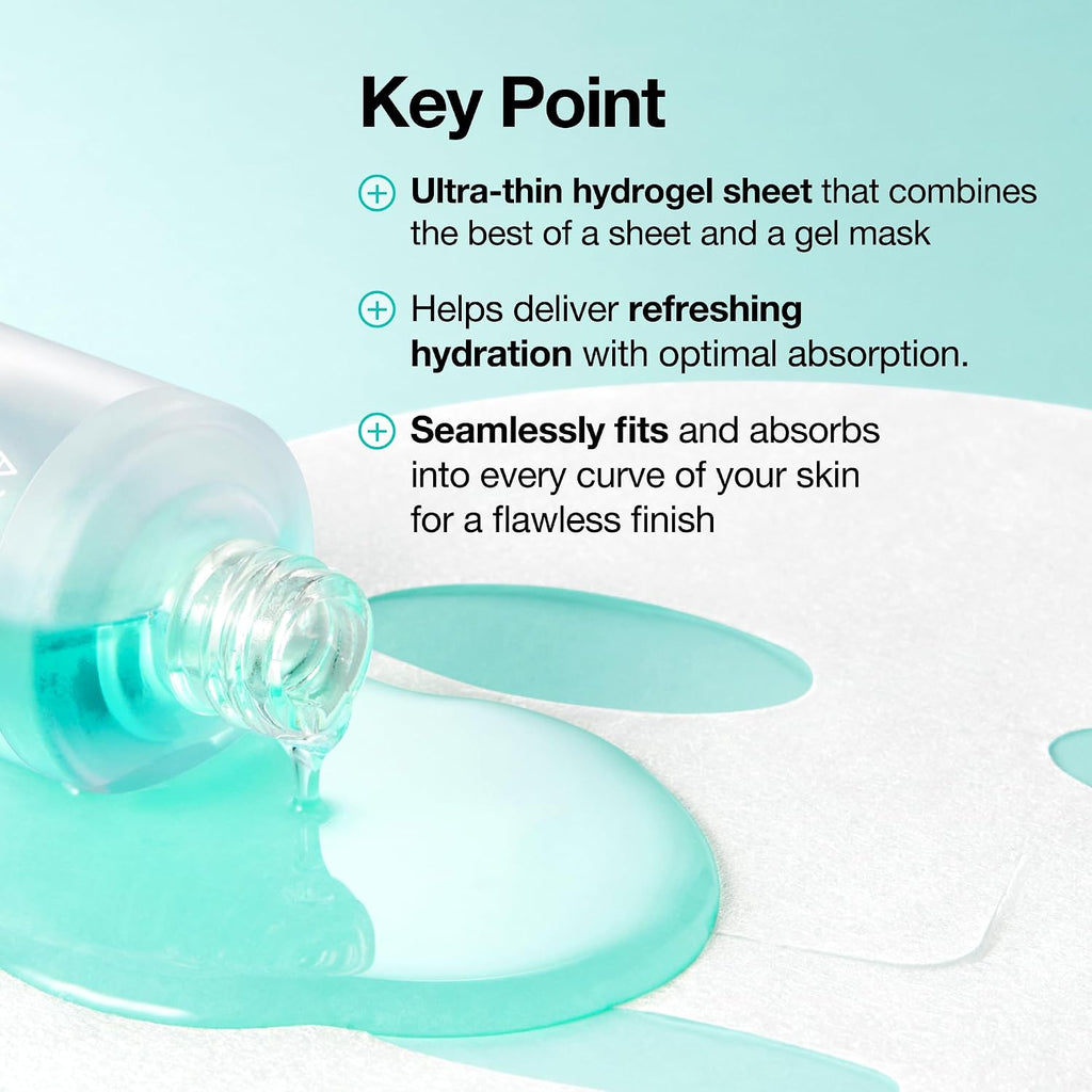 Anua PDRN Hyaluronic Acid Capsule 100 Serum Mask, 10ea | Hydrating & Soothing Face Mask for Glass Skin, Dewy Glow and Firm Looking Skin, Salmon DNA & Collagen, Lightweight Texture