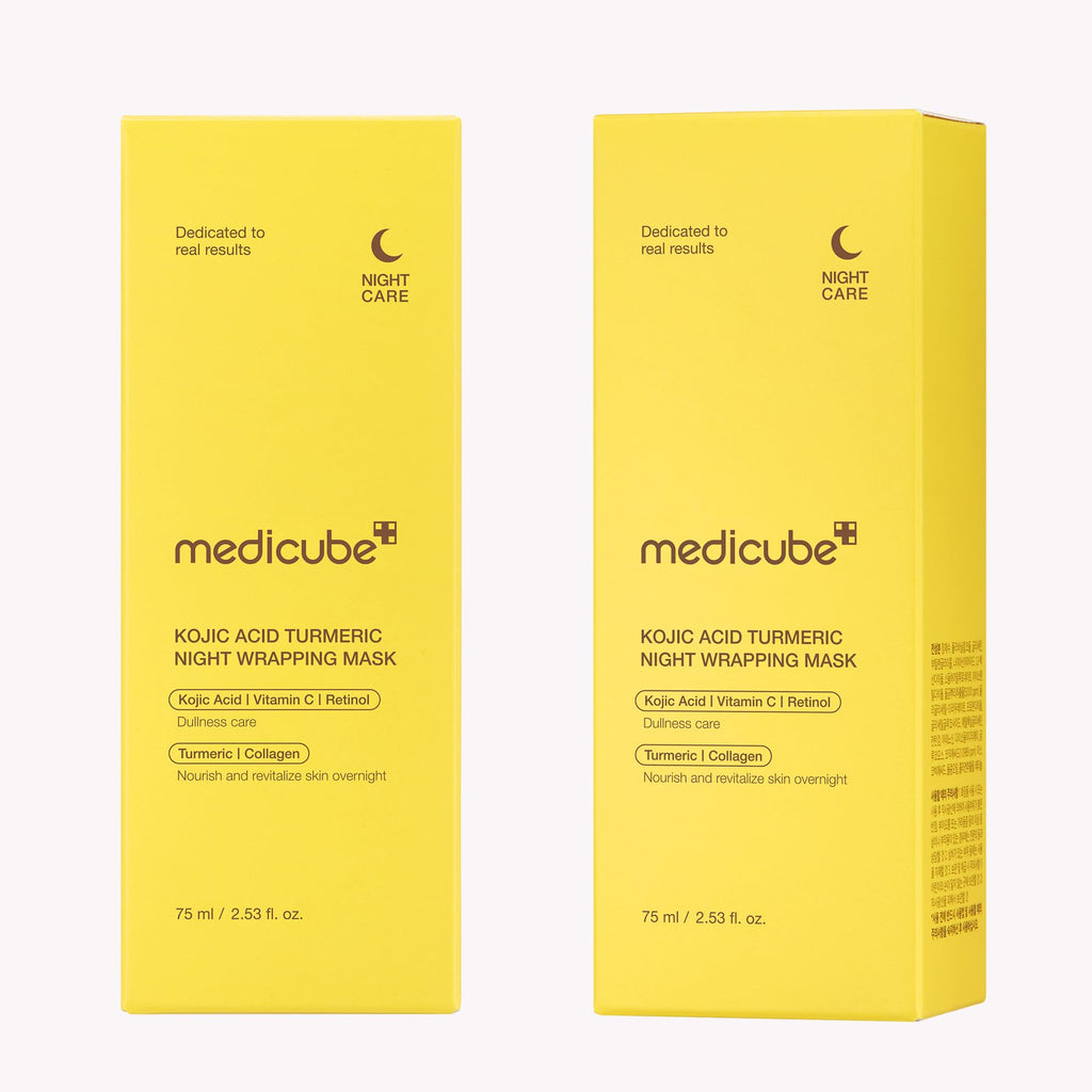 medicube Wrapping Mask Kojic Acid Turmeric- Overnight Peel Off Facial Mask