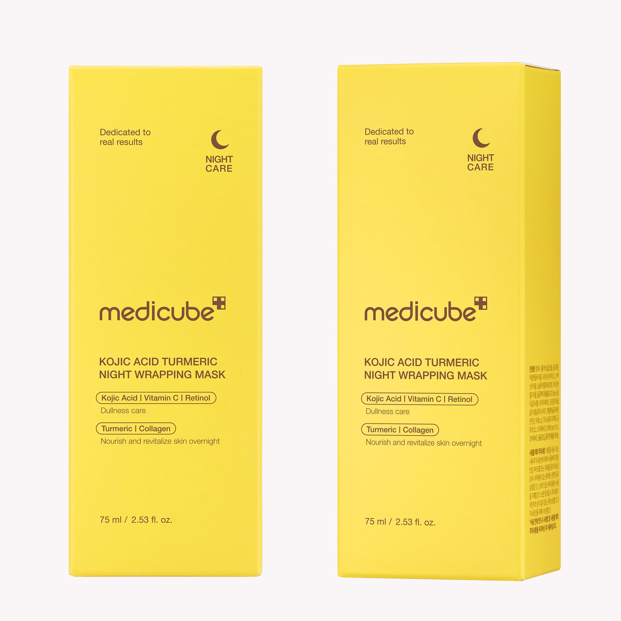 medicube Wrapping Mask Kojic Acid Turmeric- Overnight Peel Off Facial Mask