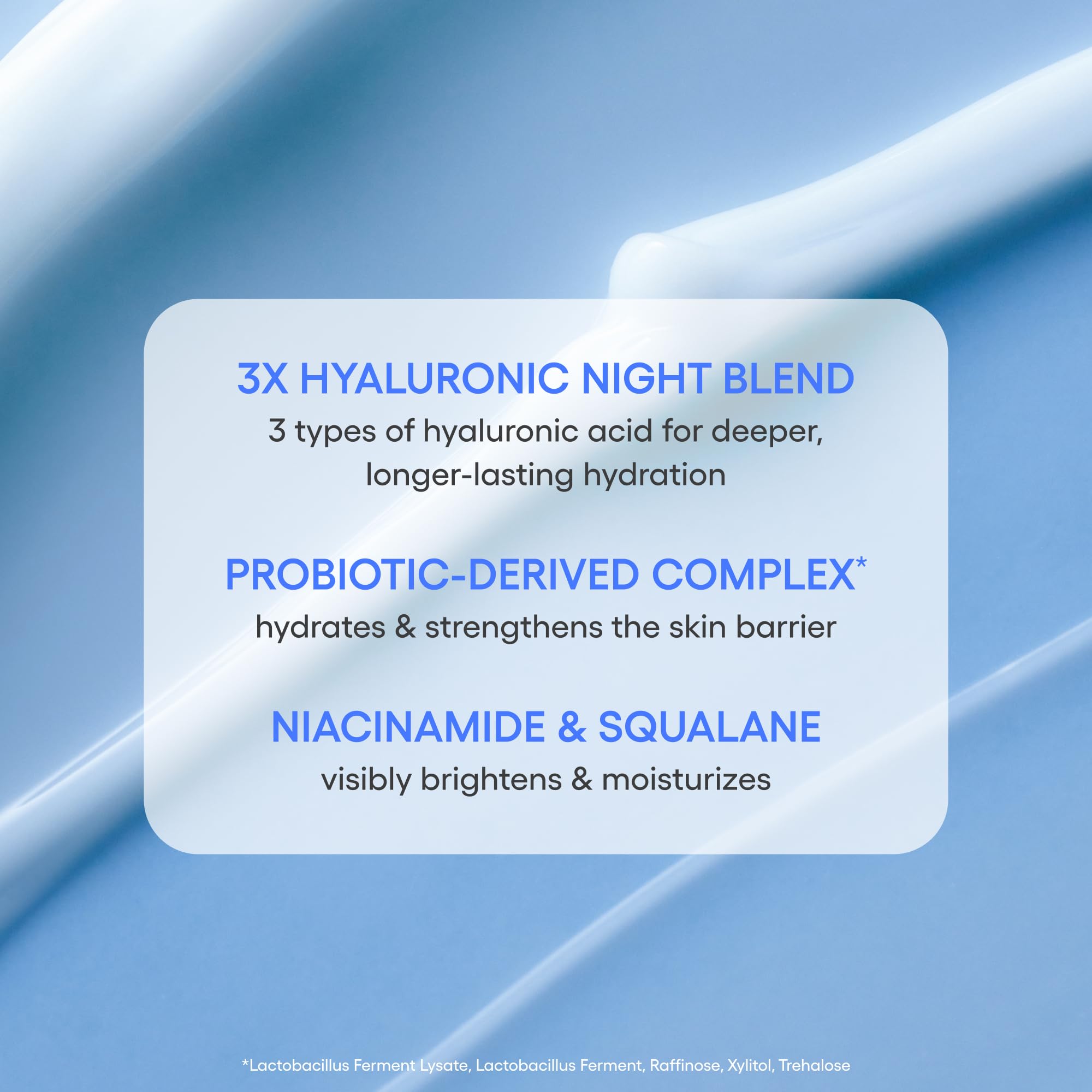 LANEIGE Water Sleeping Mask: Hydrating Korean Overnight Face Mask with Hyaluronic Acid Blend & Niacinamide, for Deep Hydration, Glowing Skin & Barrier Support | Korean Skin Care